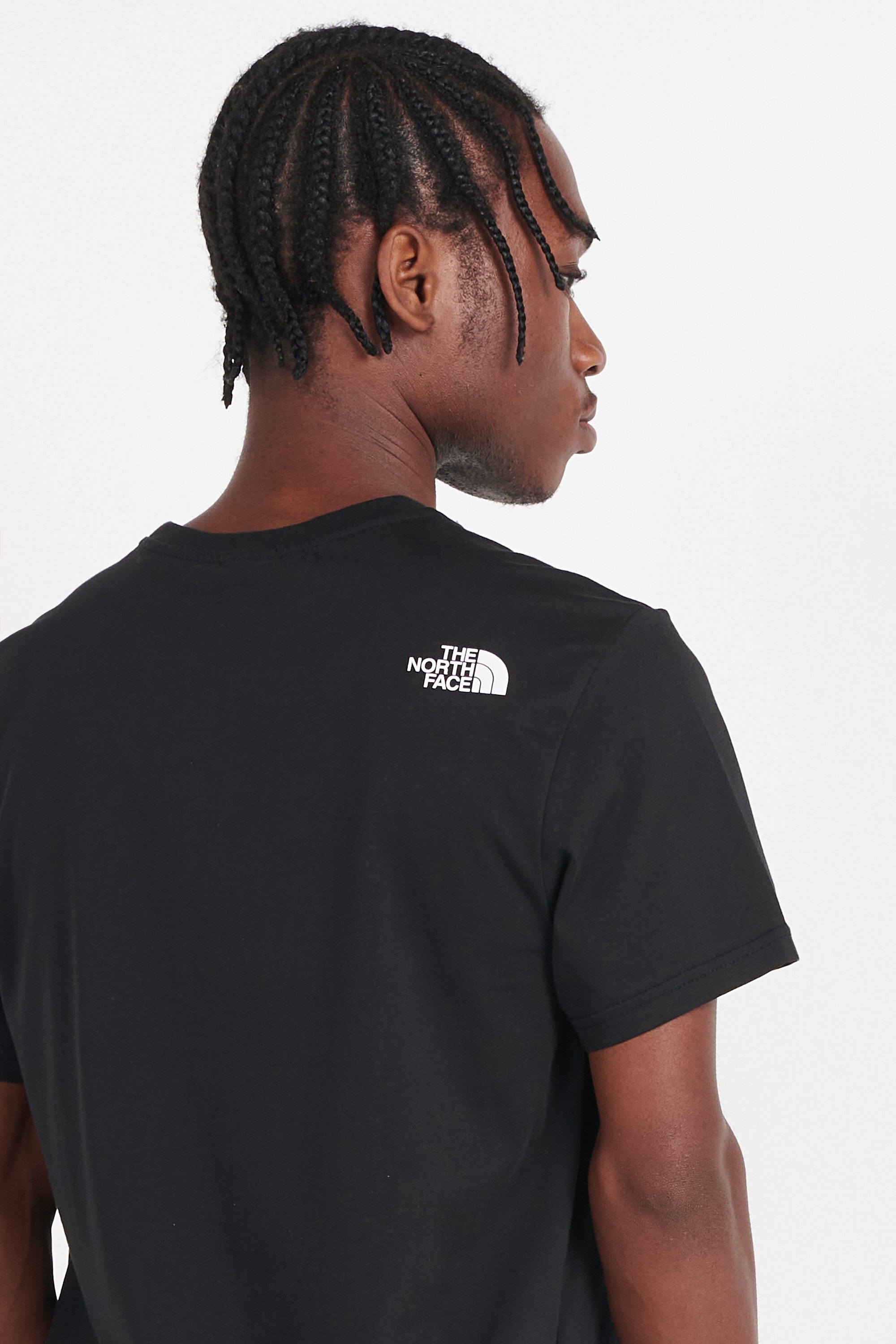 Black T T Shirt The North Face Noir T-shirt Simple Dome Noir The