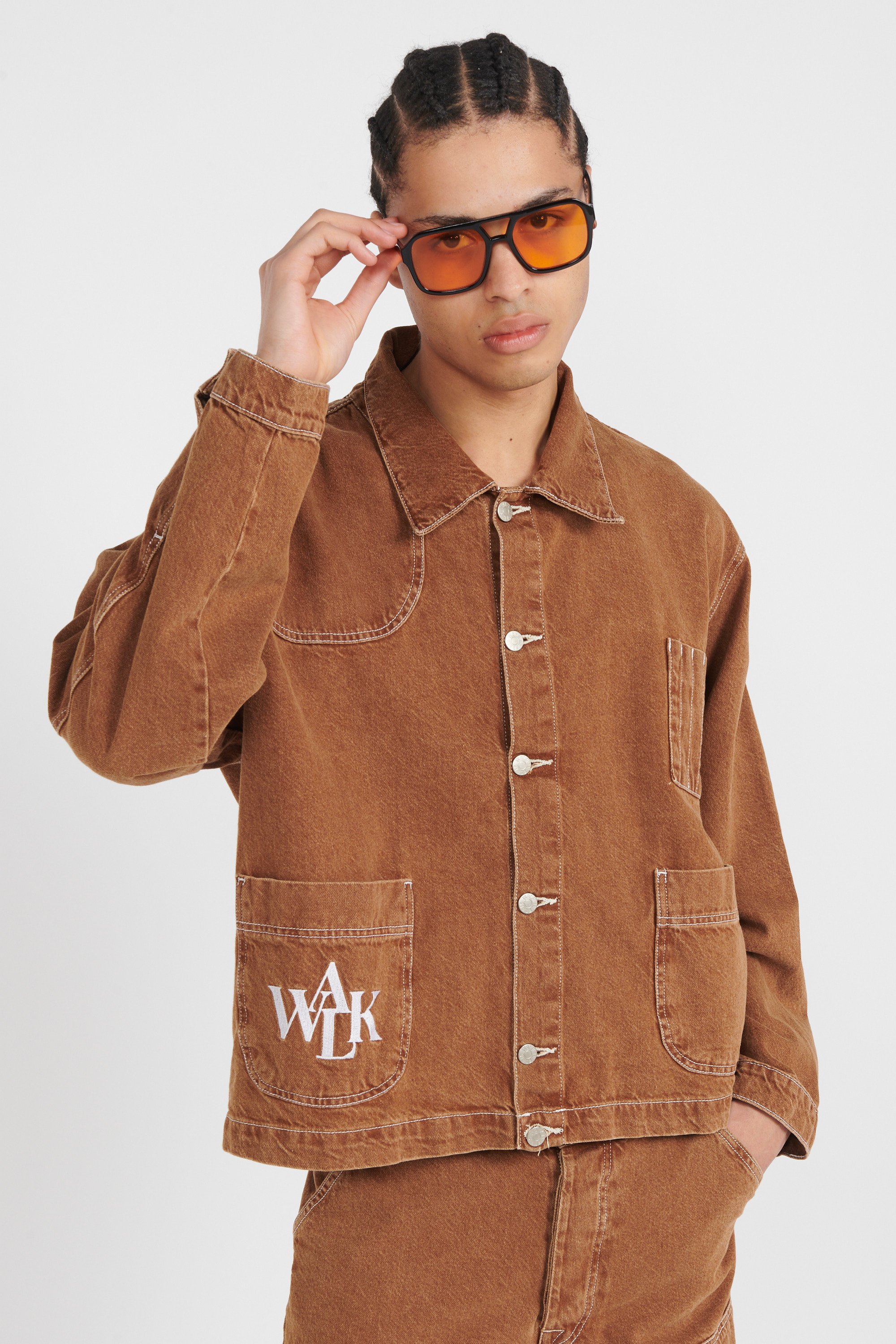 Veste | Marron by WALK IN PARIS Veste Marron