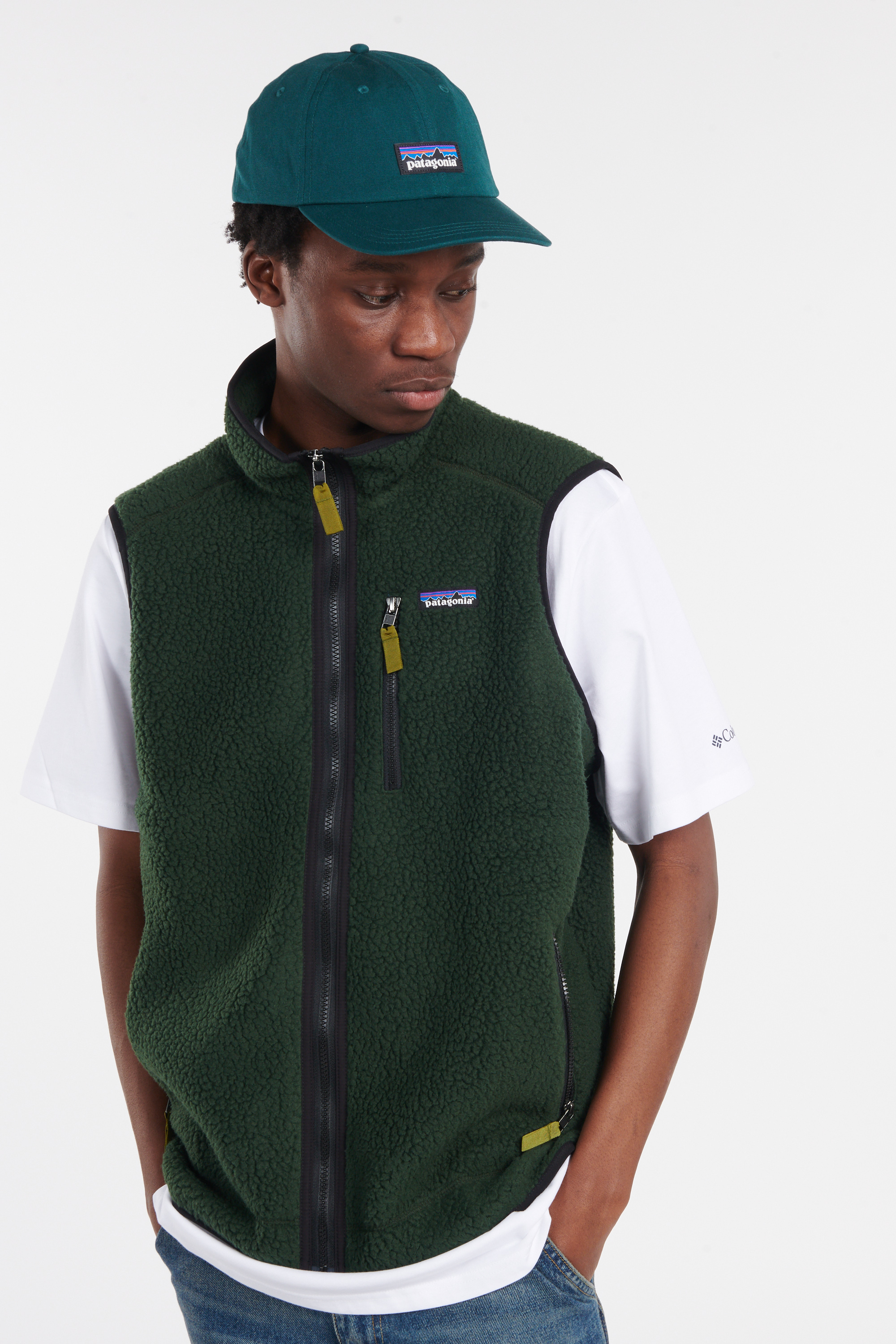 Polaire sans manches Vert