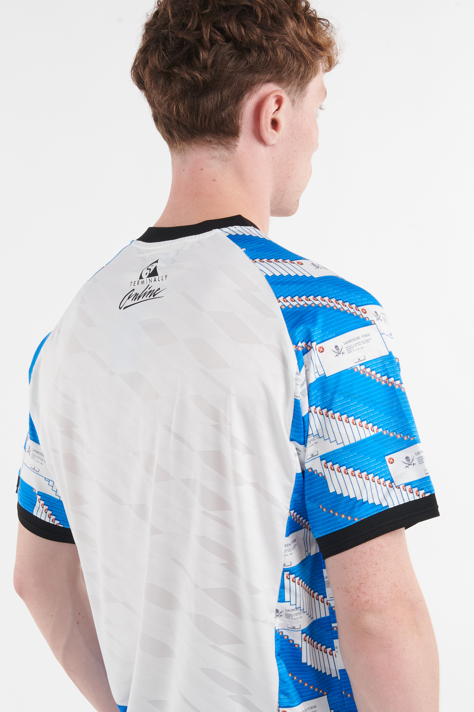 Regular-fit round-neck cotton T-shirt Multicolored