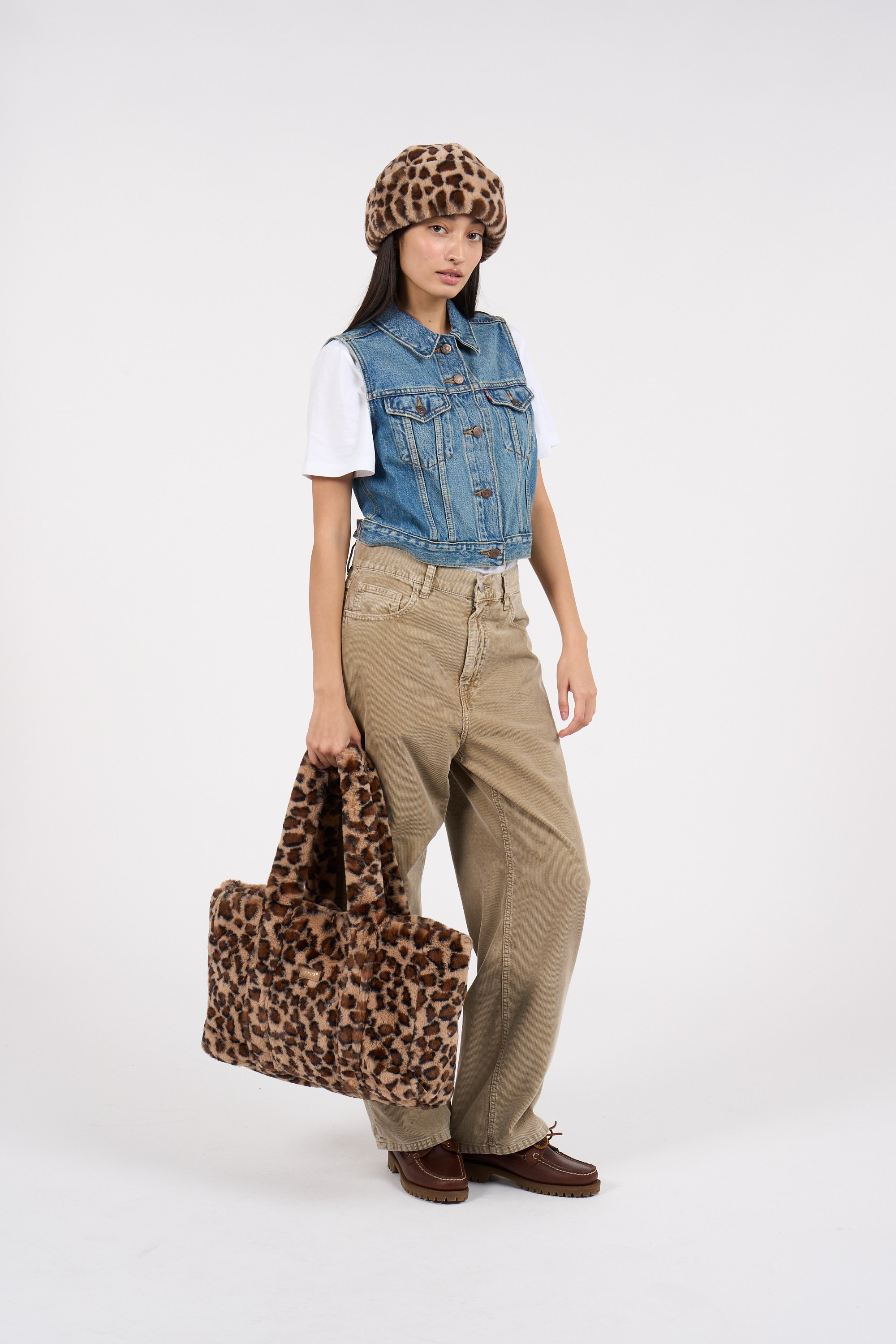 Sac porté épaule Marron