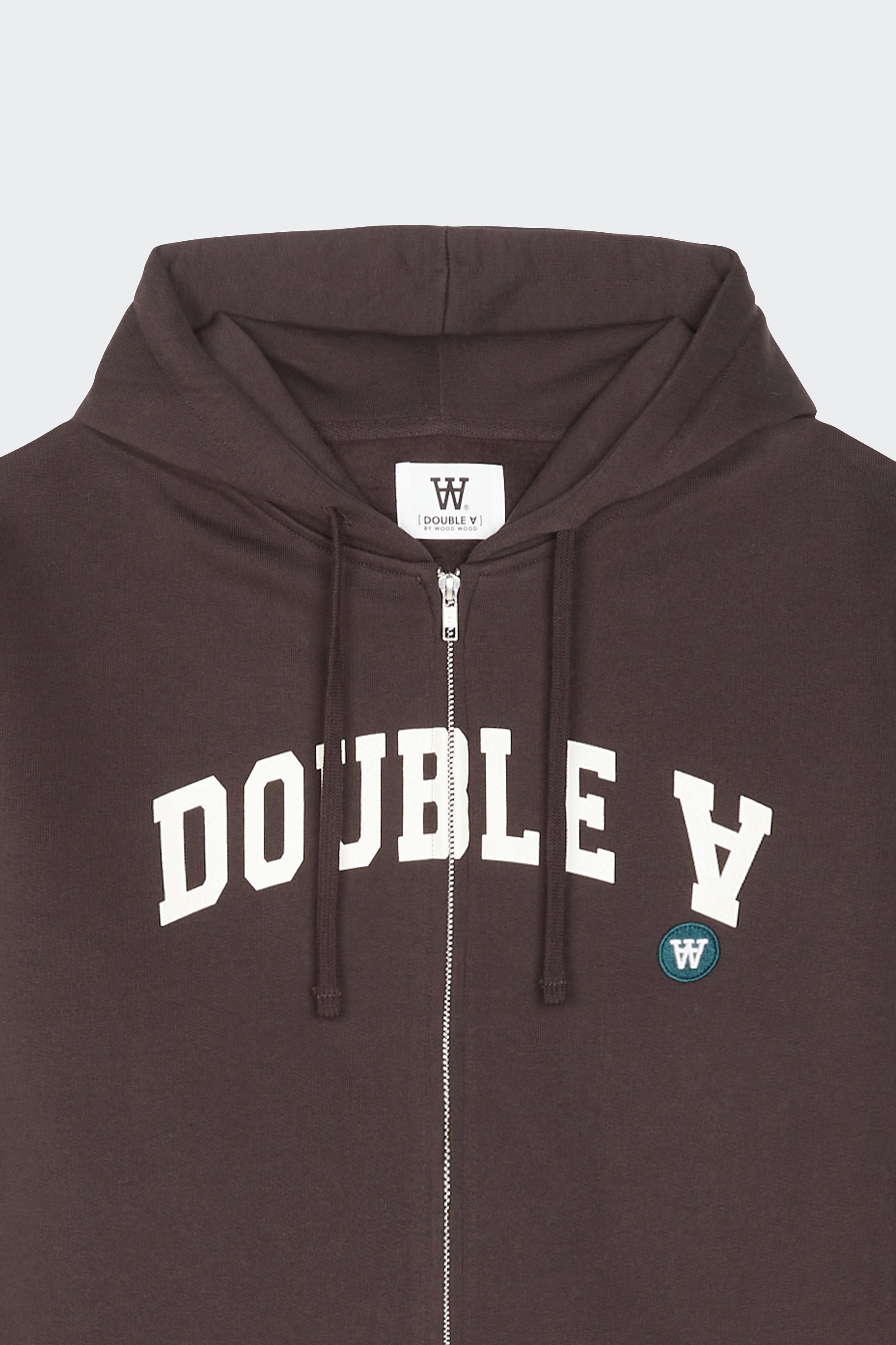 Zip-up hoodie | Black by WOOD WOOD Zip-up hoodie Black