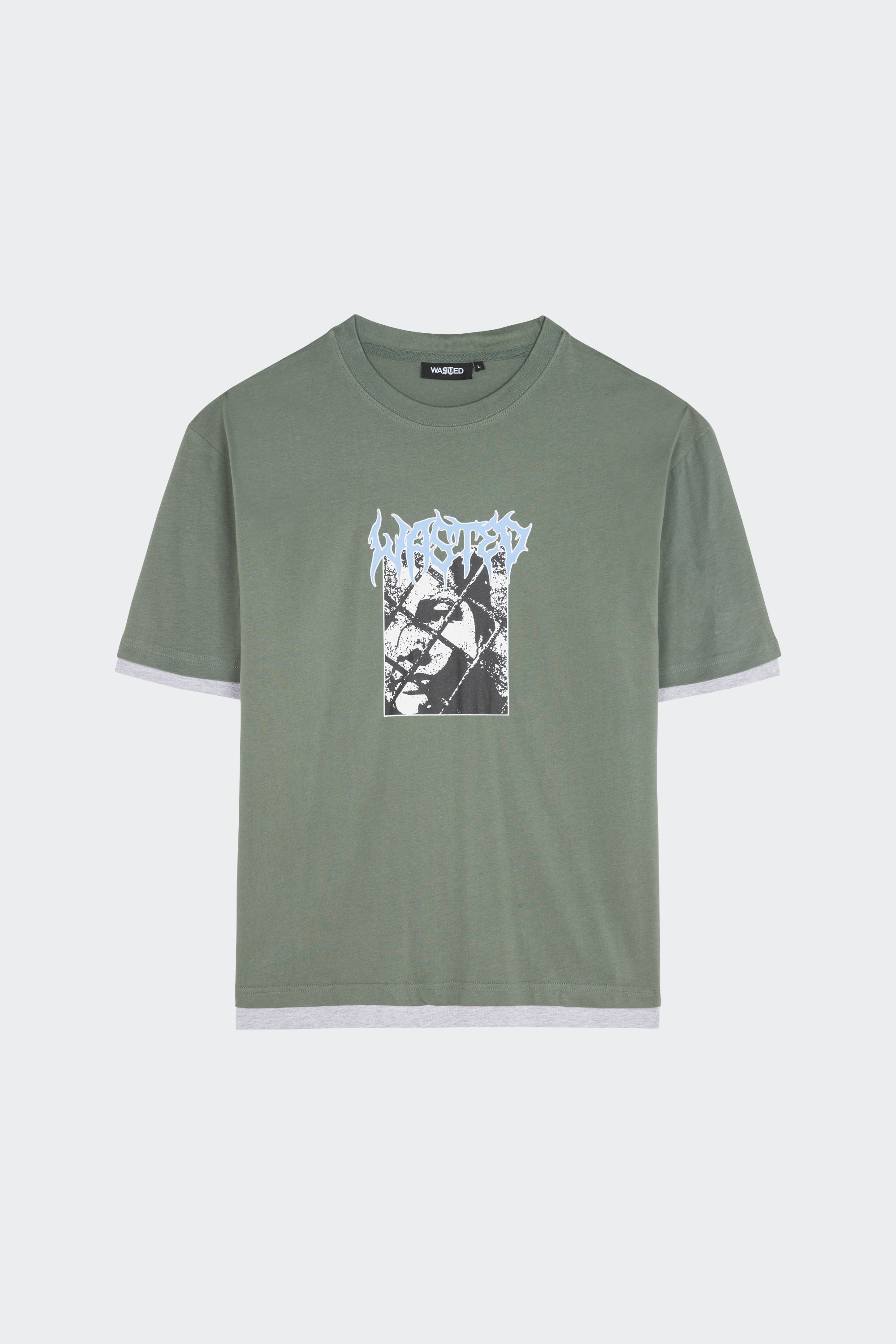 T-shirt | Green by WASTED T-shirt Green