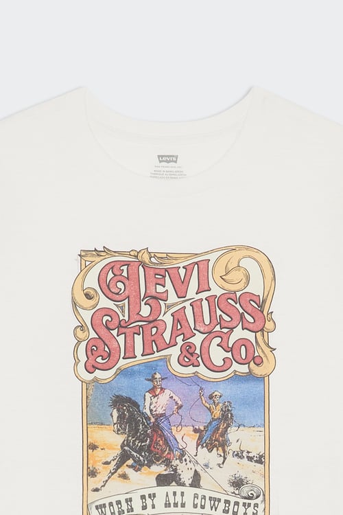 LEVI'S T-shirt Beige
