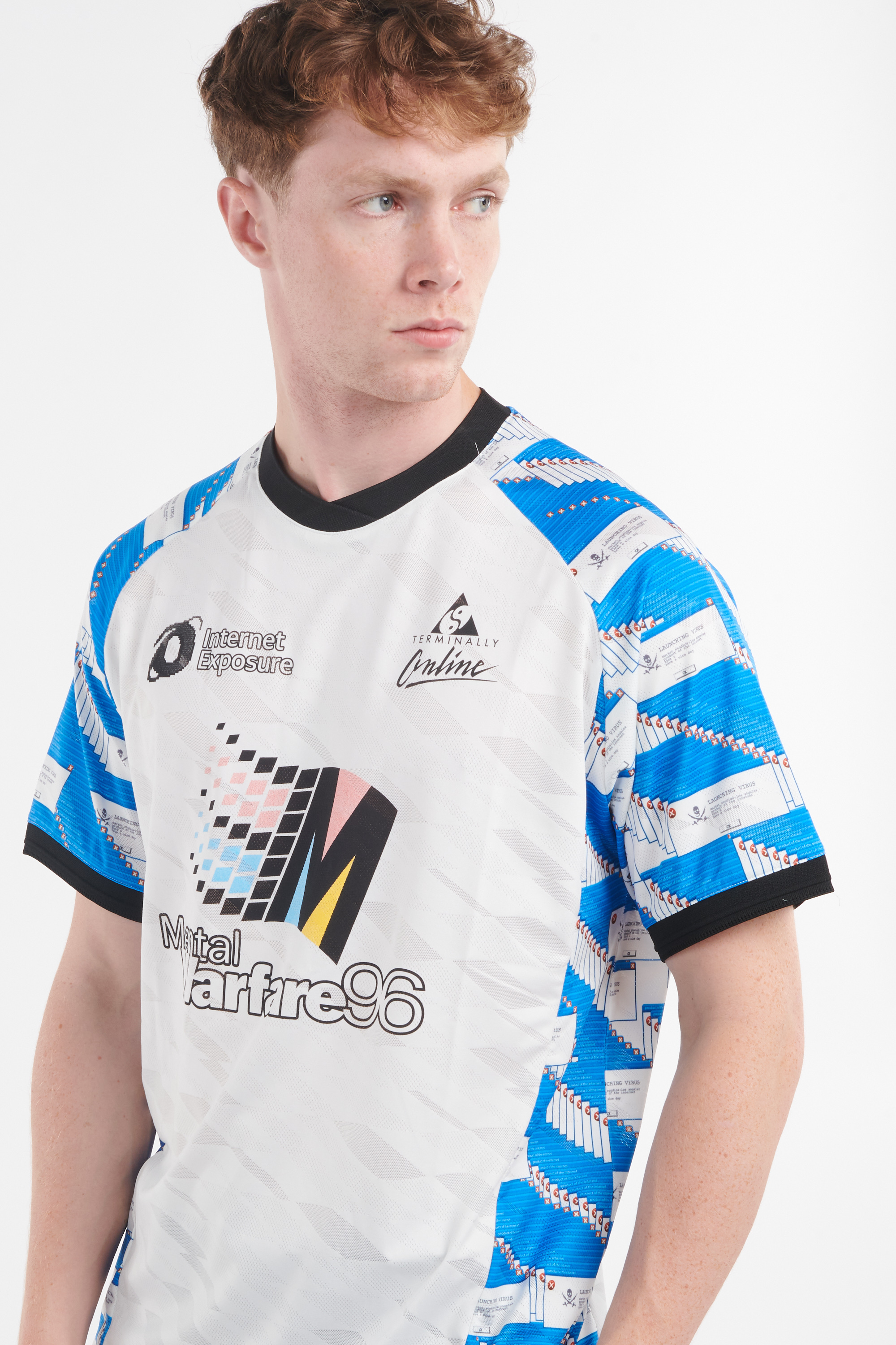 Regular-fit round-neck cotton T-shirt Multicolored