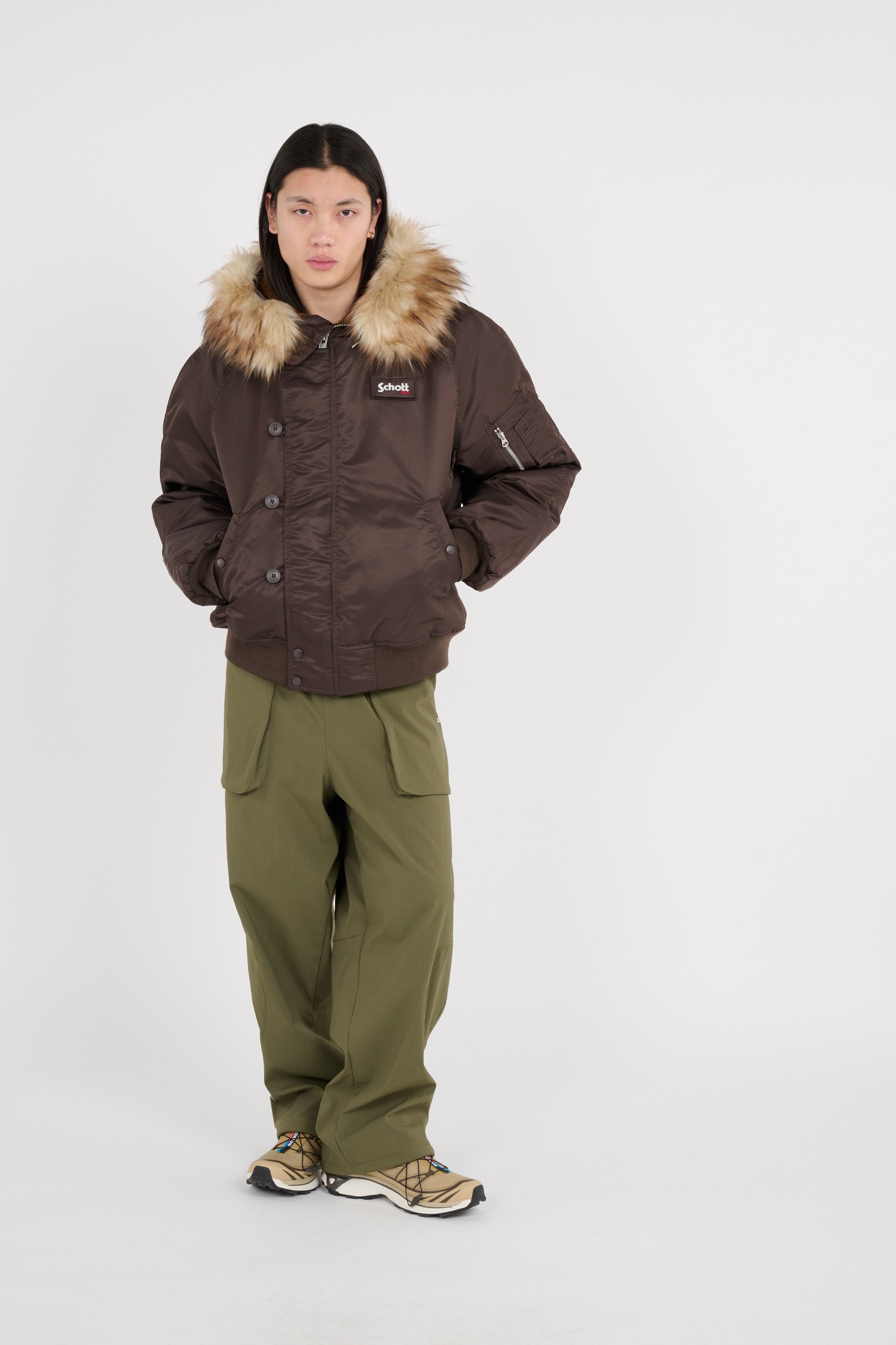 Jacket SCHOTT Brown