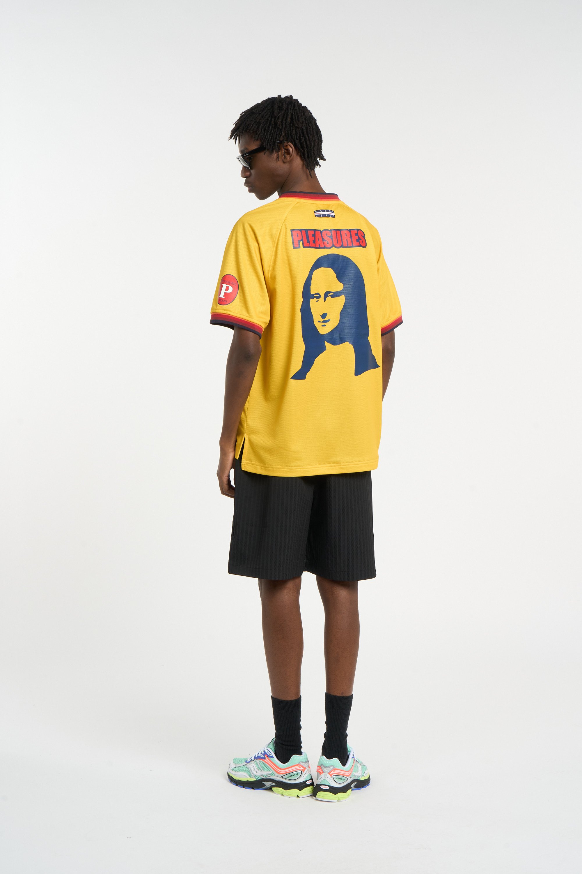 Maillot de sport | Jaune PLEASURES Homme