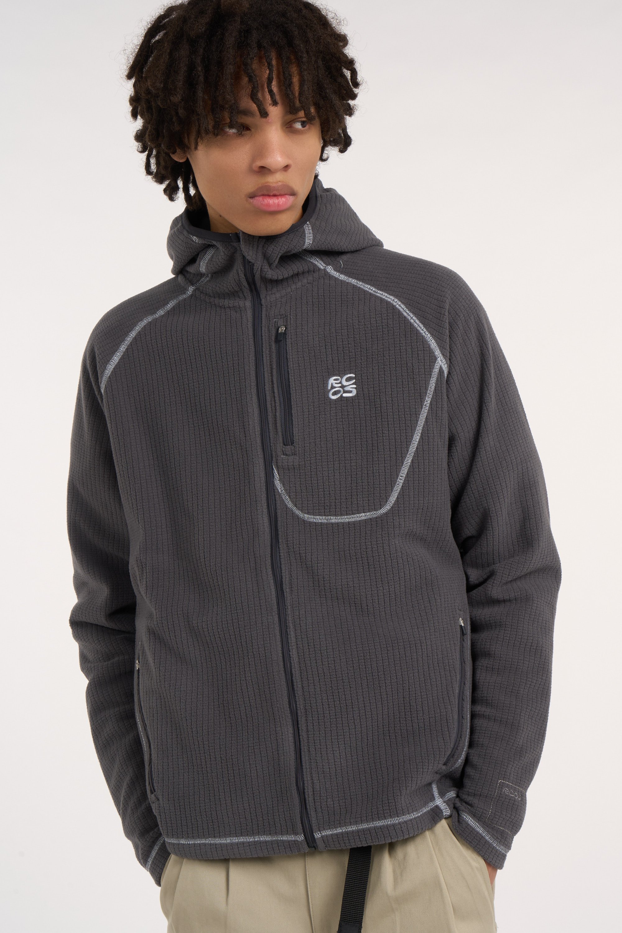 Tommy badge sweatshirt | Grey RC OUTDOOR SUPPLY Men