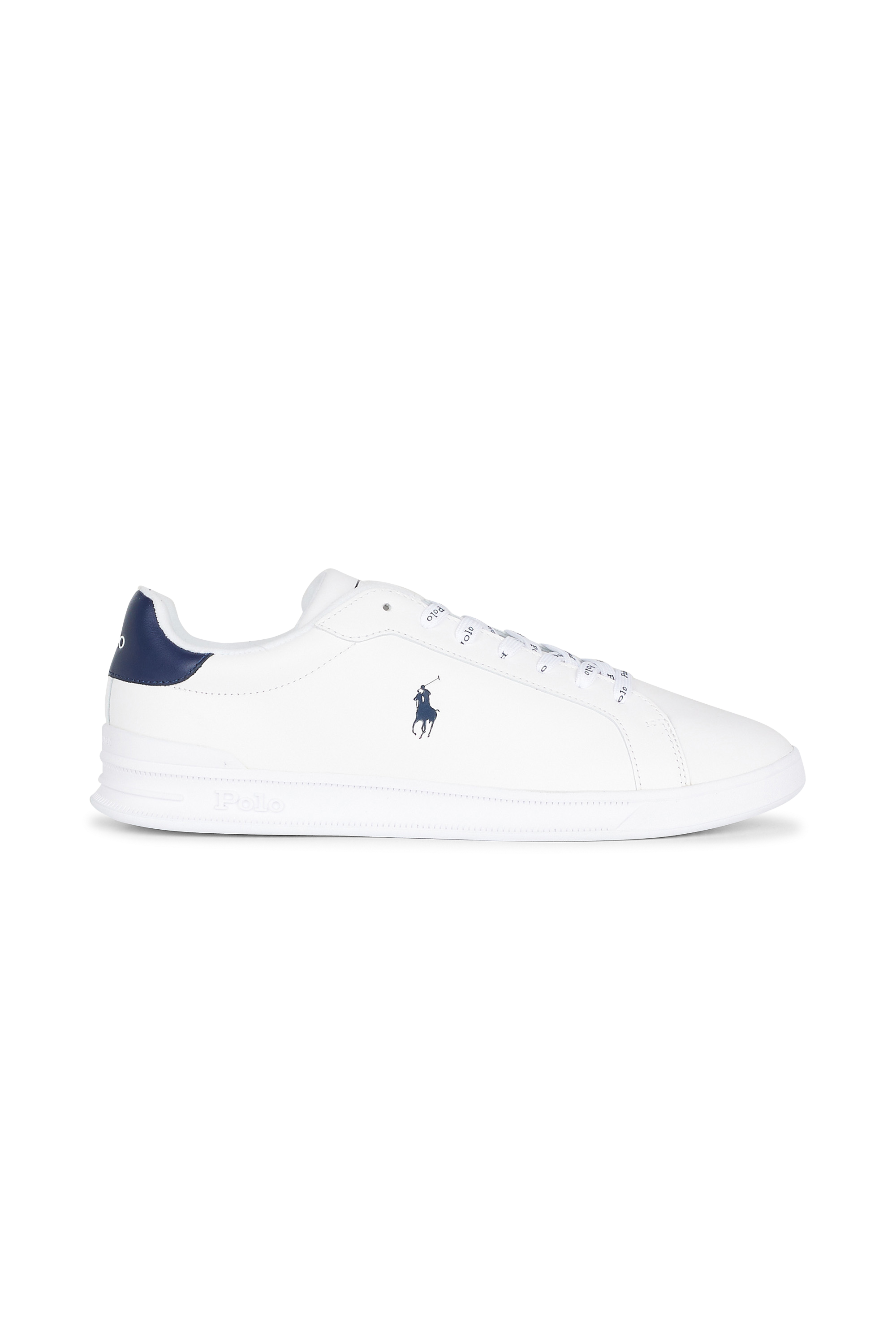 Leather trainers White