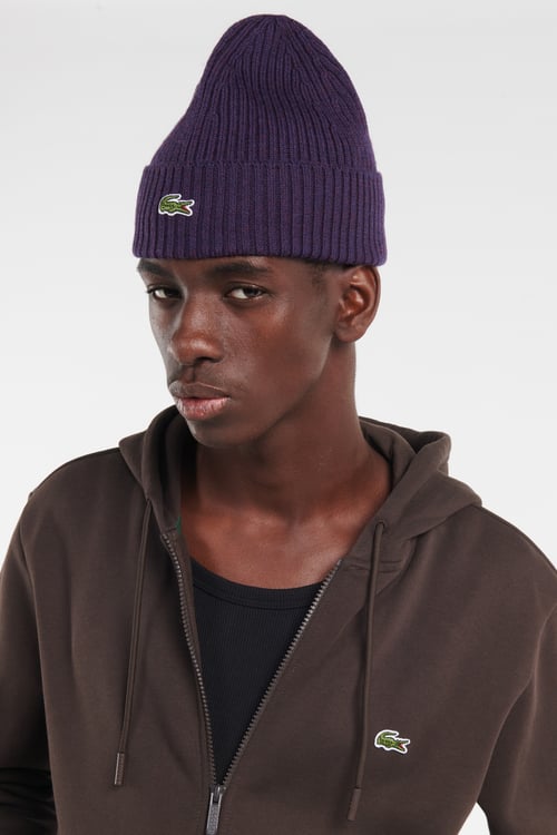 LACOSTE Bonnet Violet