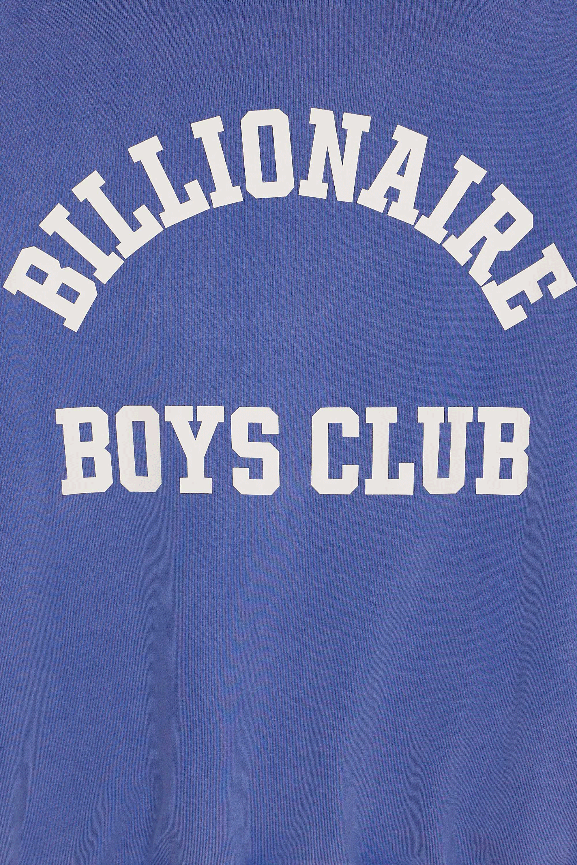 Regular-fit zip-up cotton-blend hoodie with Pony Player Blue