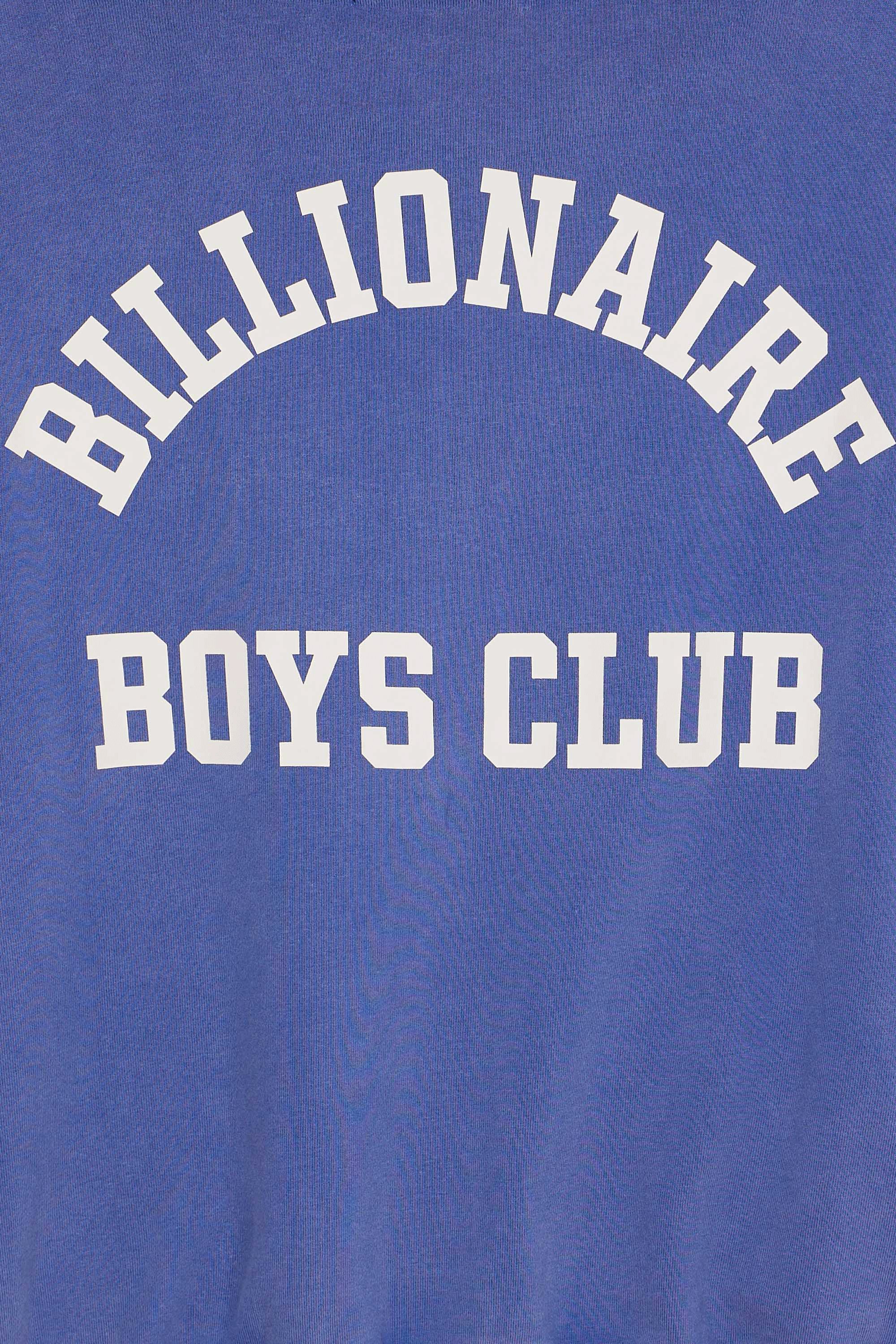 Regular-fit zip-up cotton-blend hoodie with Pony Player | Blue by BILLIONAIRE BOYS CLUB Regular-fit zip-up cotton-blend hoodie with Pony Player Blue