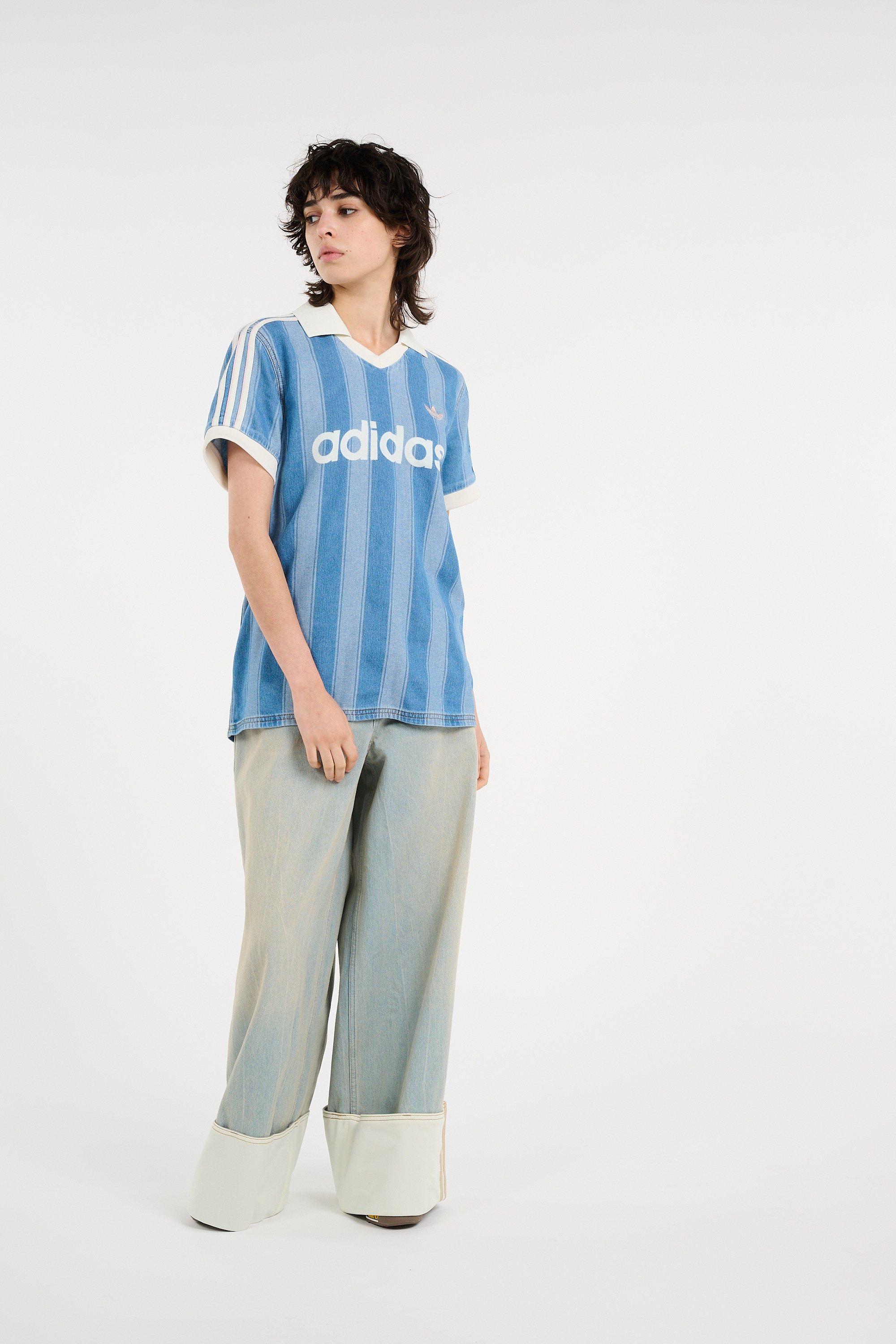 Men?s Storm 96 LO fabric and leather sneakers | Yellow ADIDAS Women