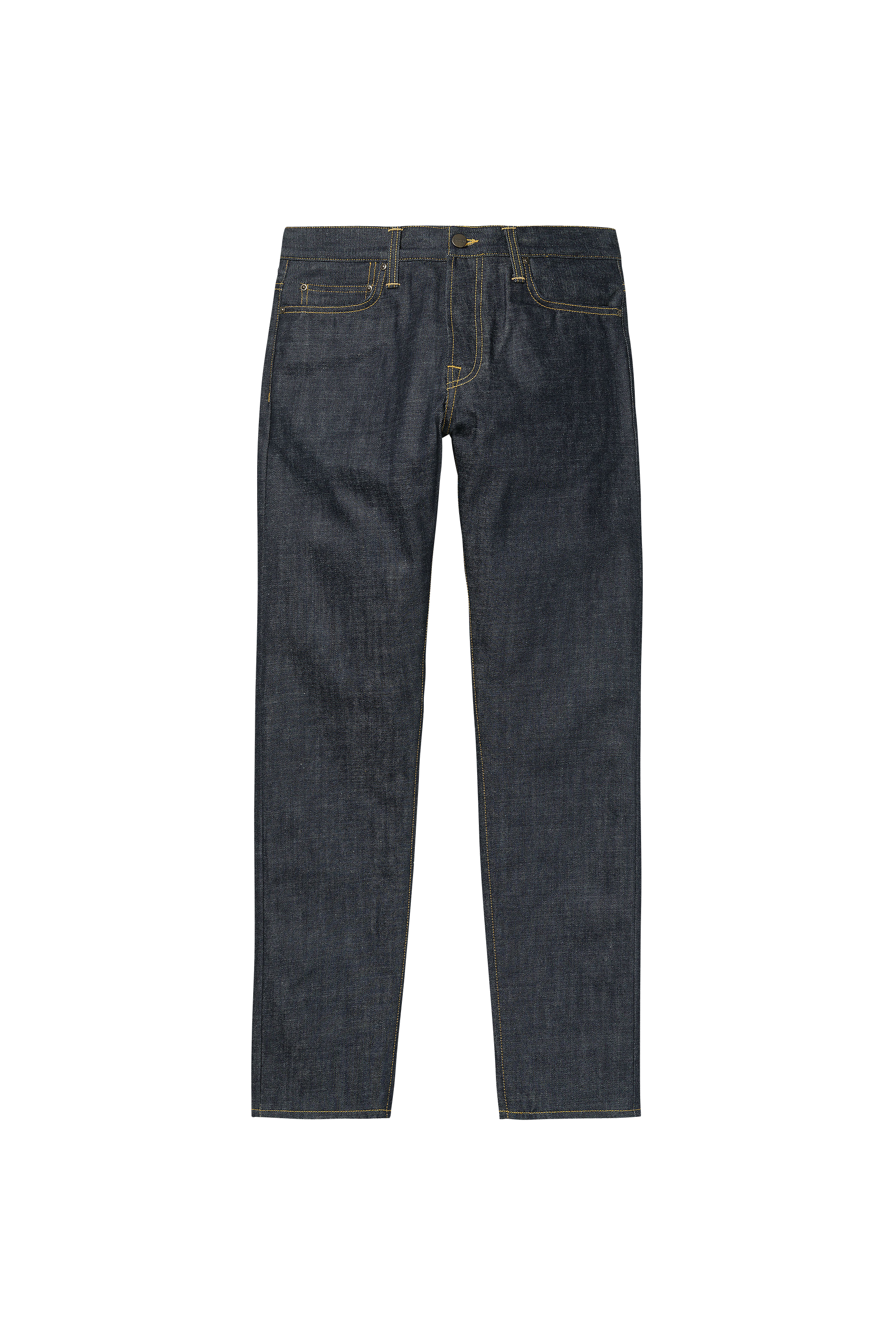Straight leg cotton jeans  0101-blue