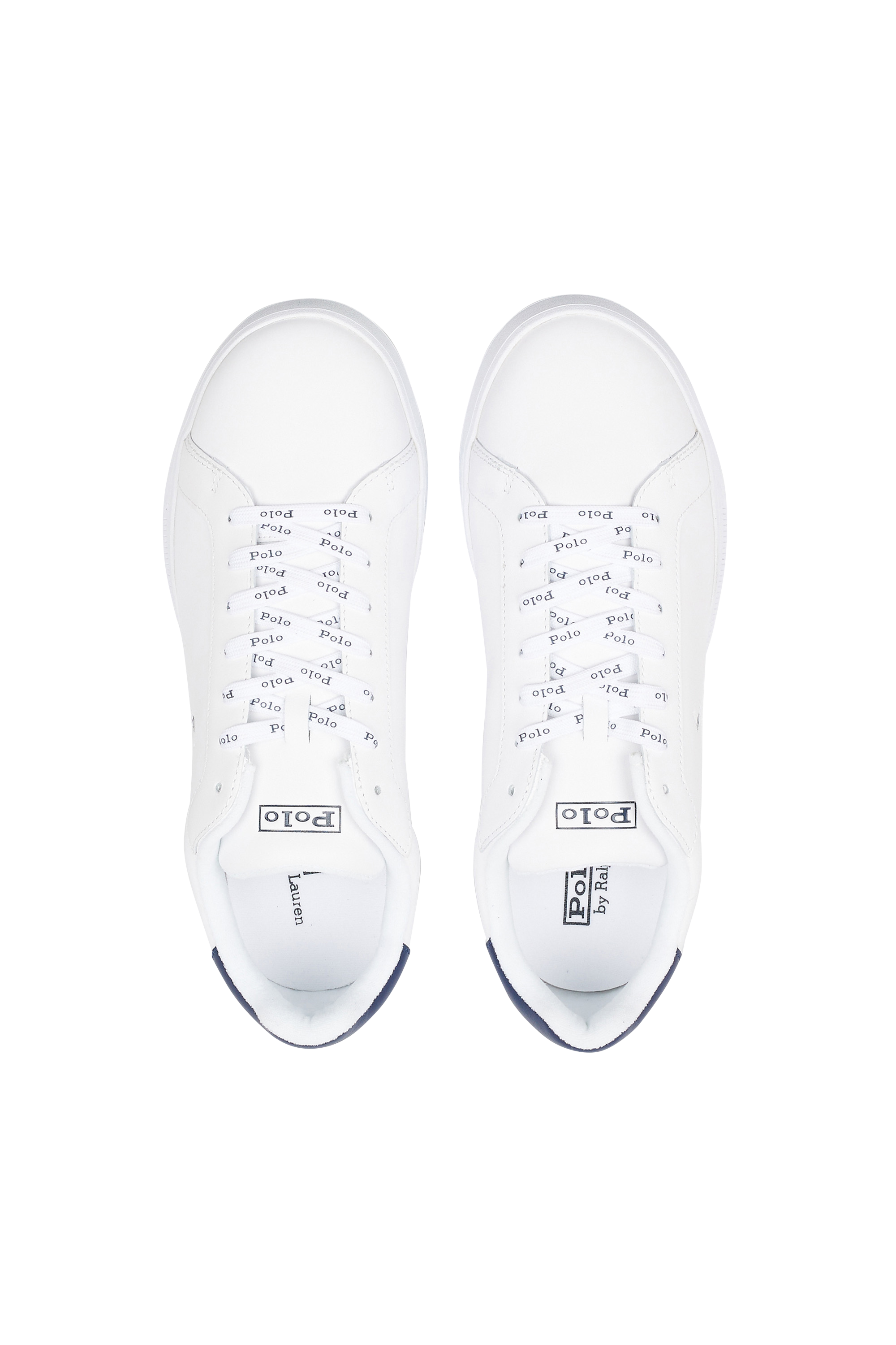 Leather trainers White
