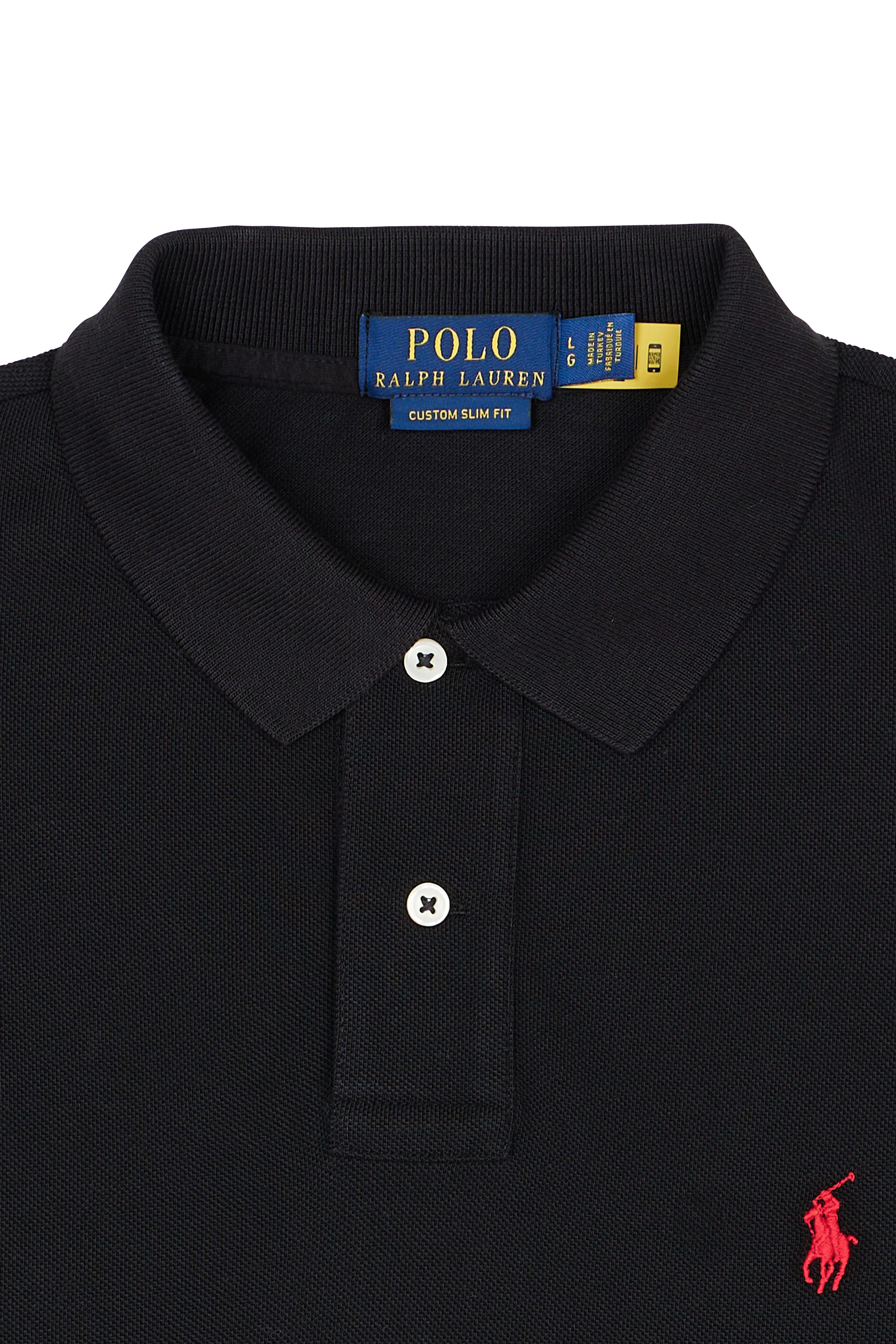 Short sleeve polo Black