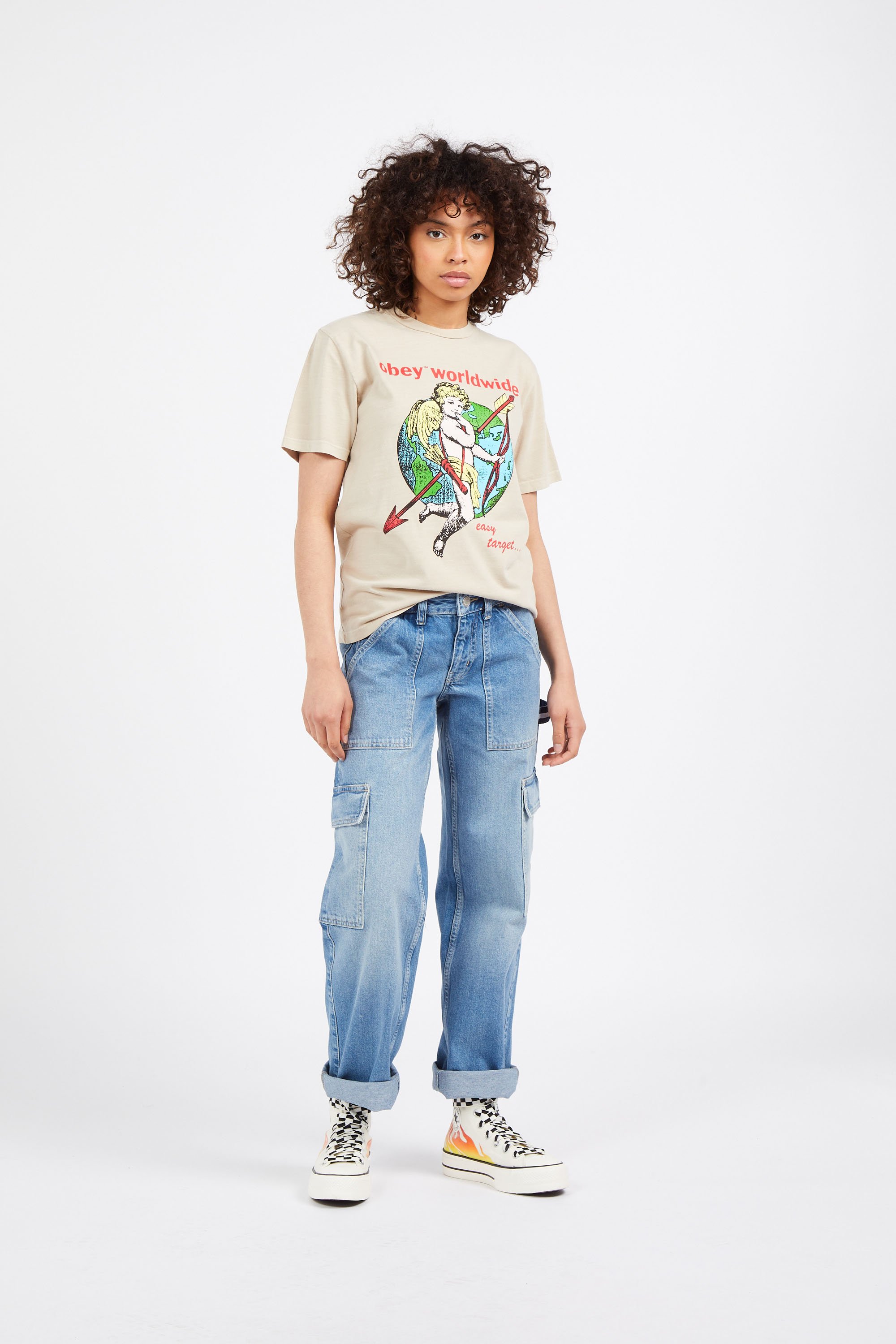 T-shirt | Multicolore by OBEY T-shirt Multicolore