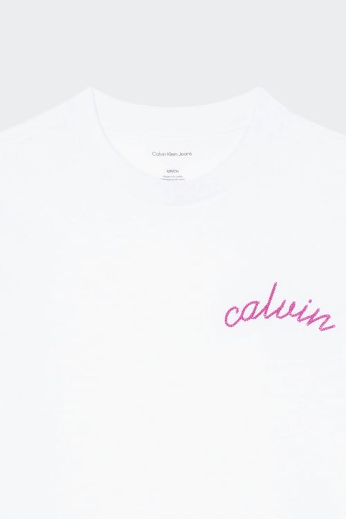 CALVIN KLEIN T-shirt Blanc