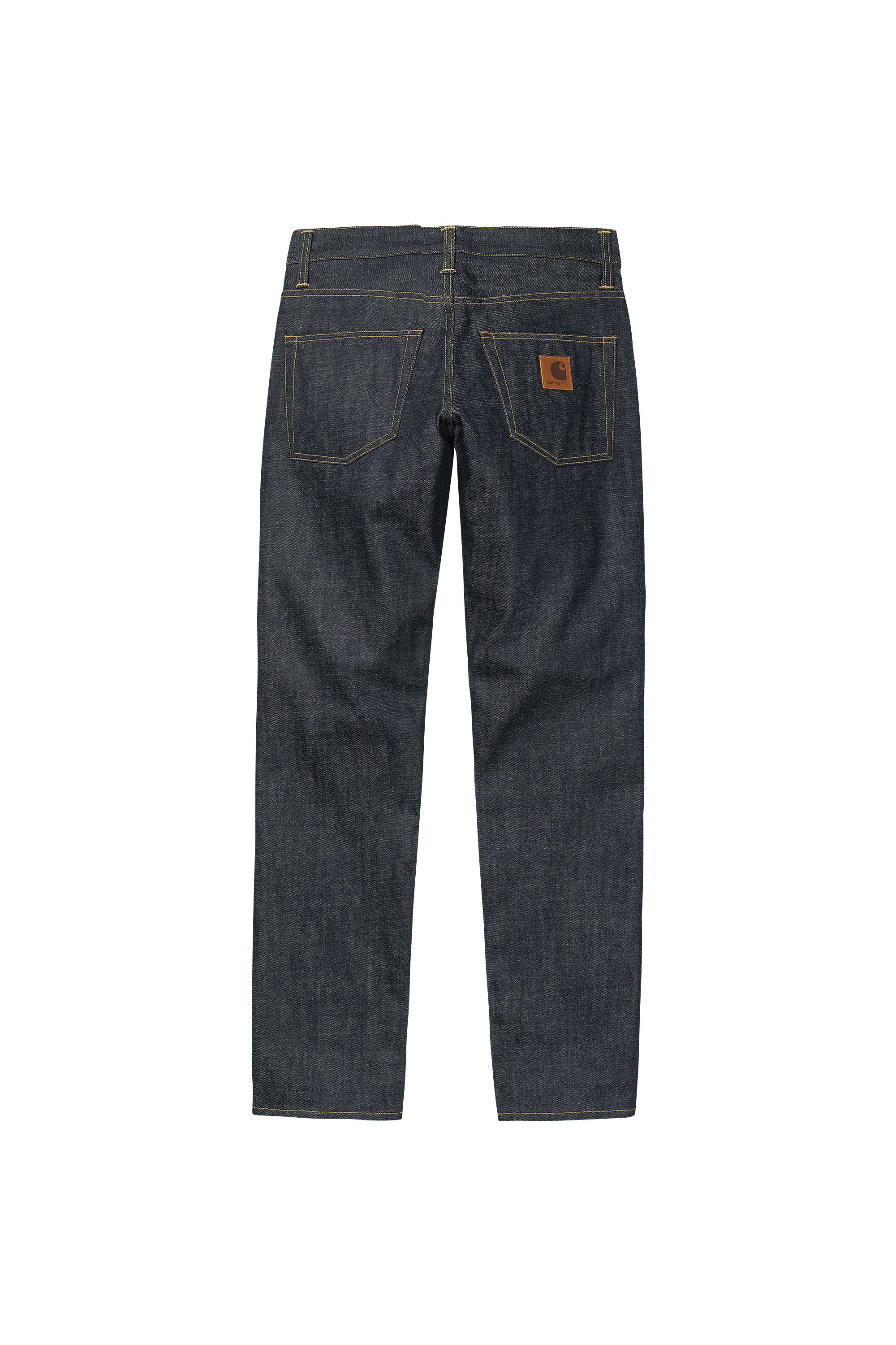 Straight leg cotton jeans CARHARTT WIP Blue