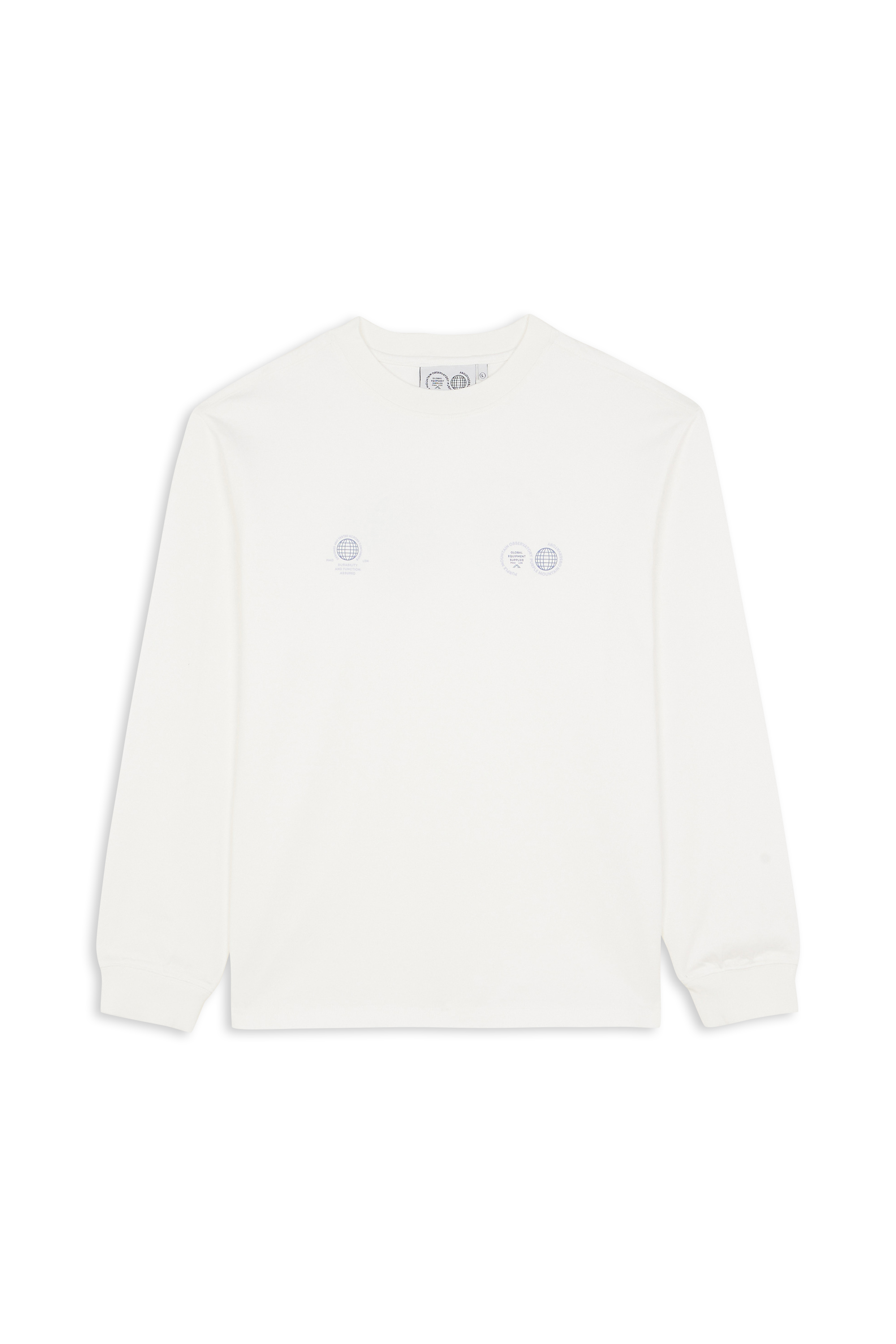 Regular-fit round-neck cotton T-shirt White