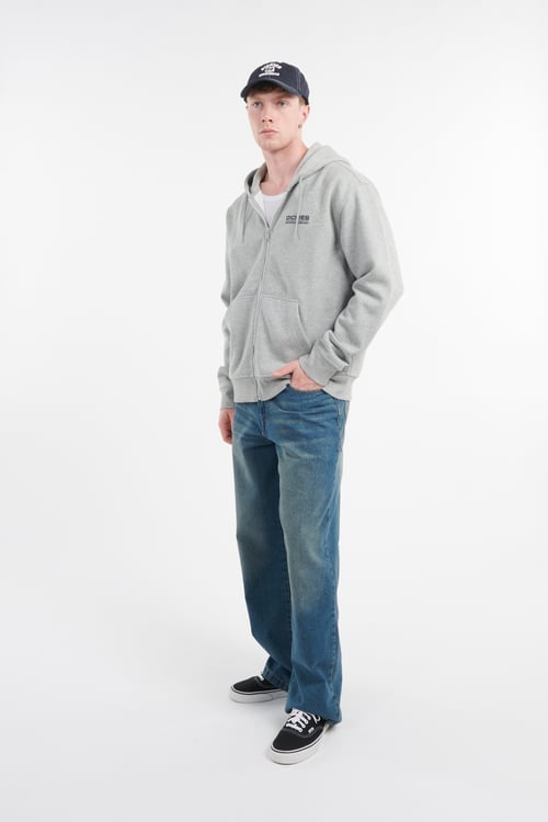 DICKIES Hoodie zippé Gris