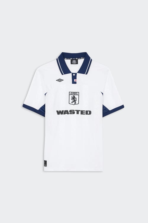 WASTED Maillot de football Blanc