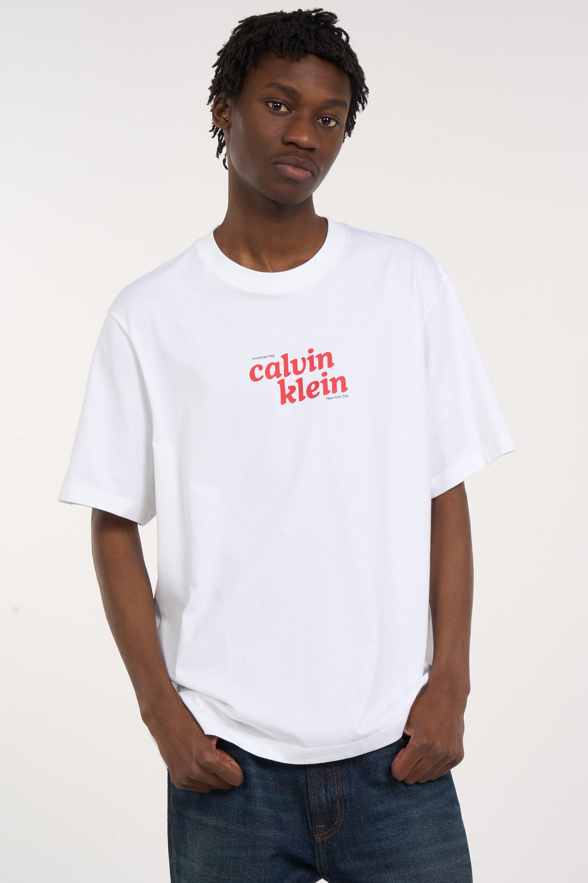 T-shirt | Blanc CALVIN KLEIN Homme
