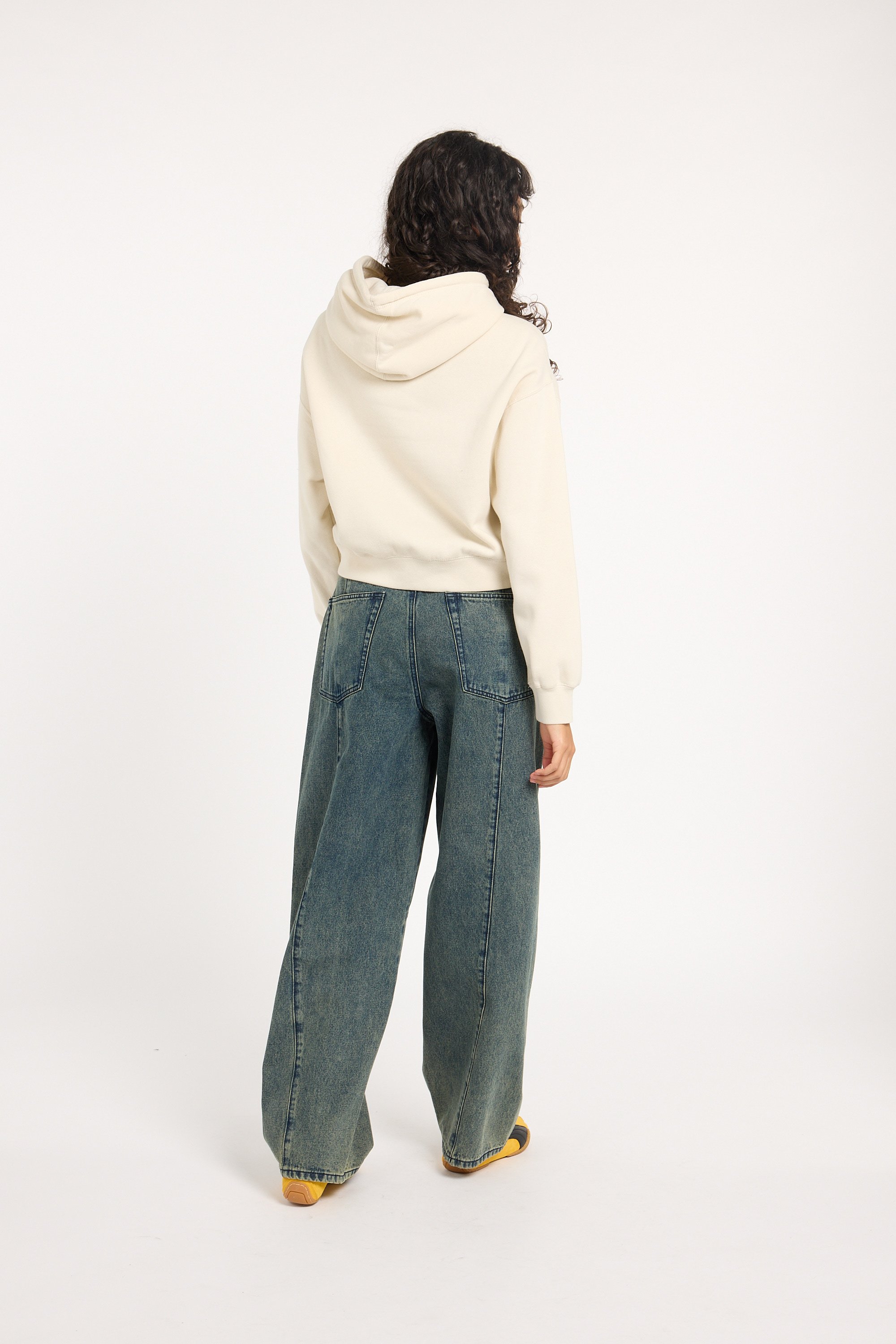 Tommy badge sweatshirt | Beige OBEY Women