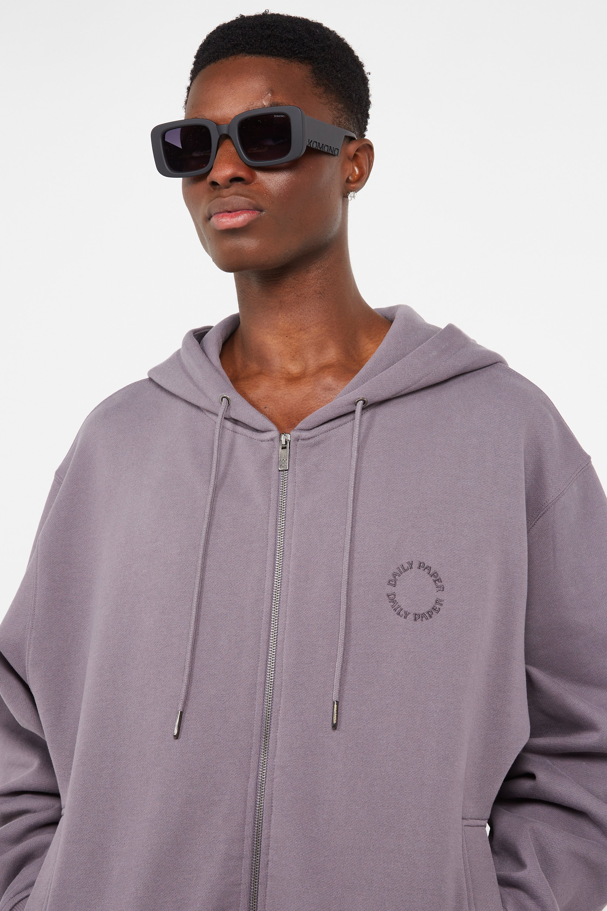 Zip-up hoodie Grey