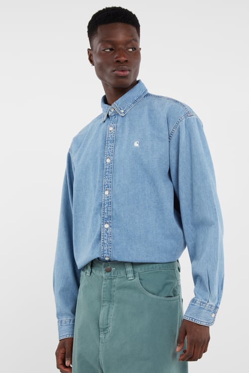 CARHARTT WIP Chemise Bleu