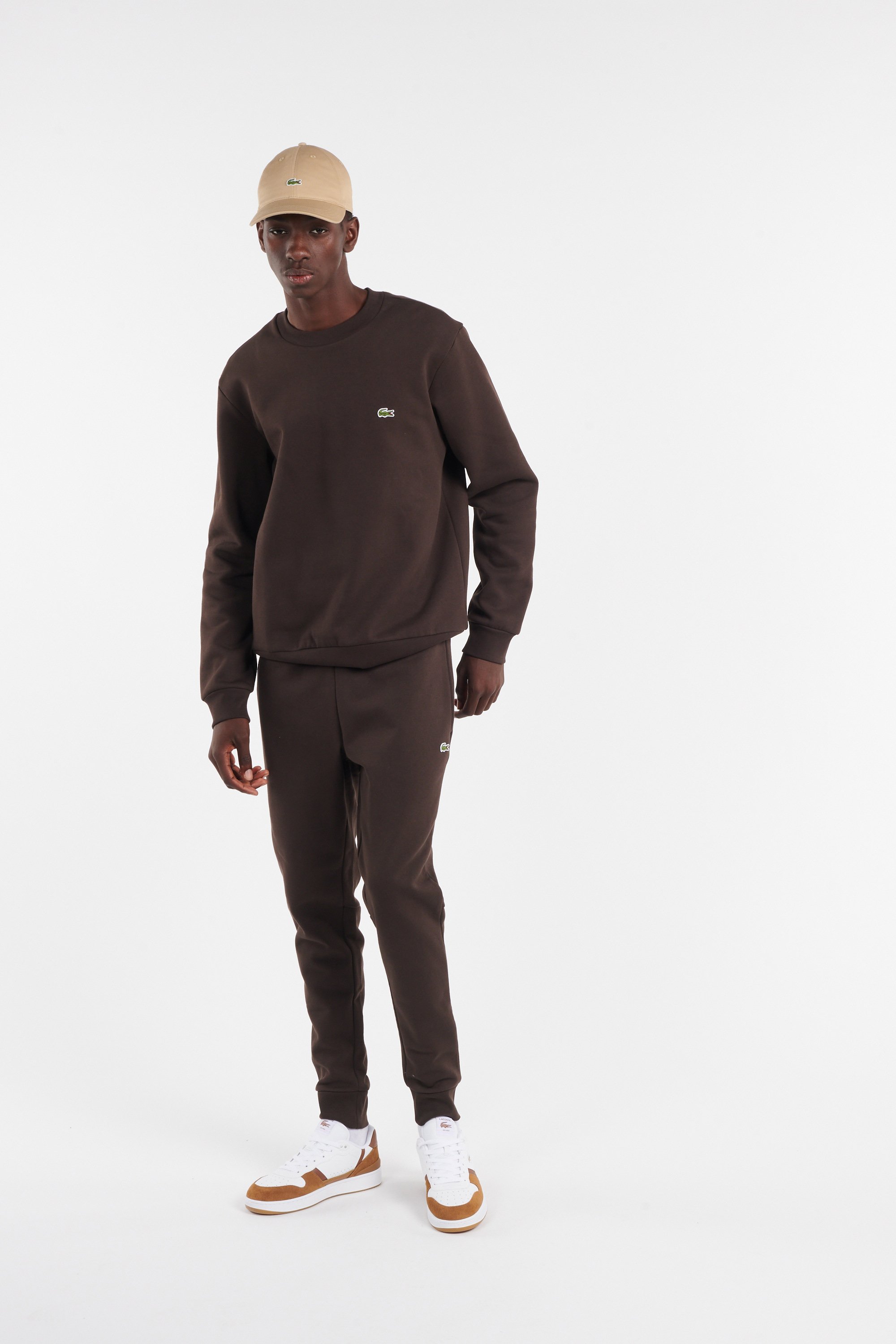 Sweatshirt LACOSTE Marron