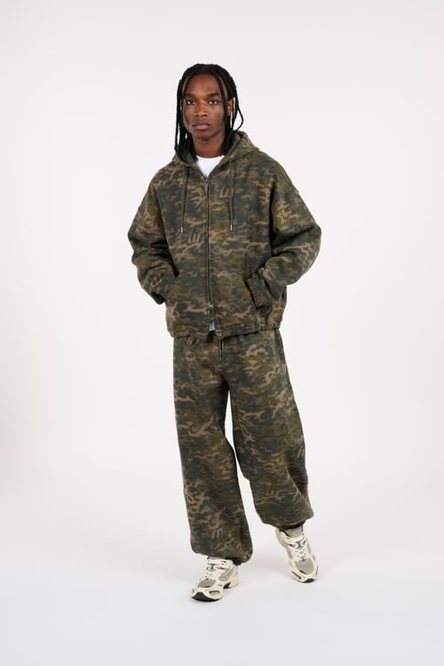 WASTED Hoodie zippé Vert