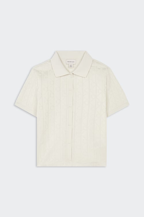 CALVIN KLEIN Polo Blanc