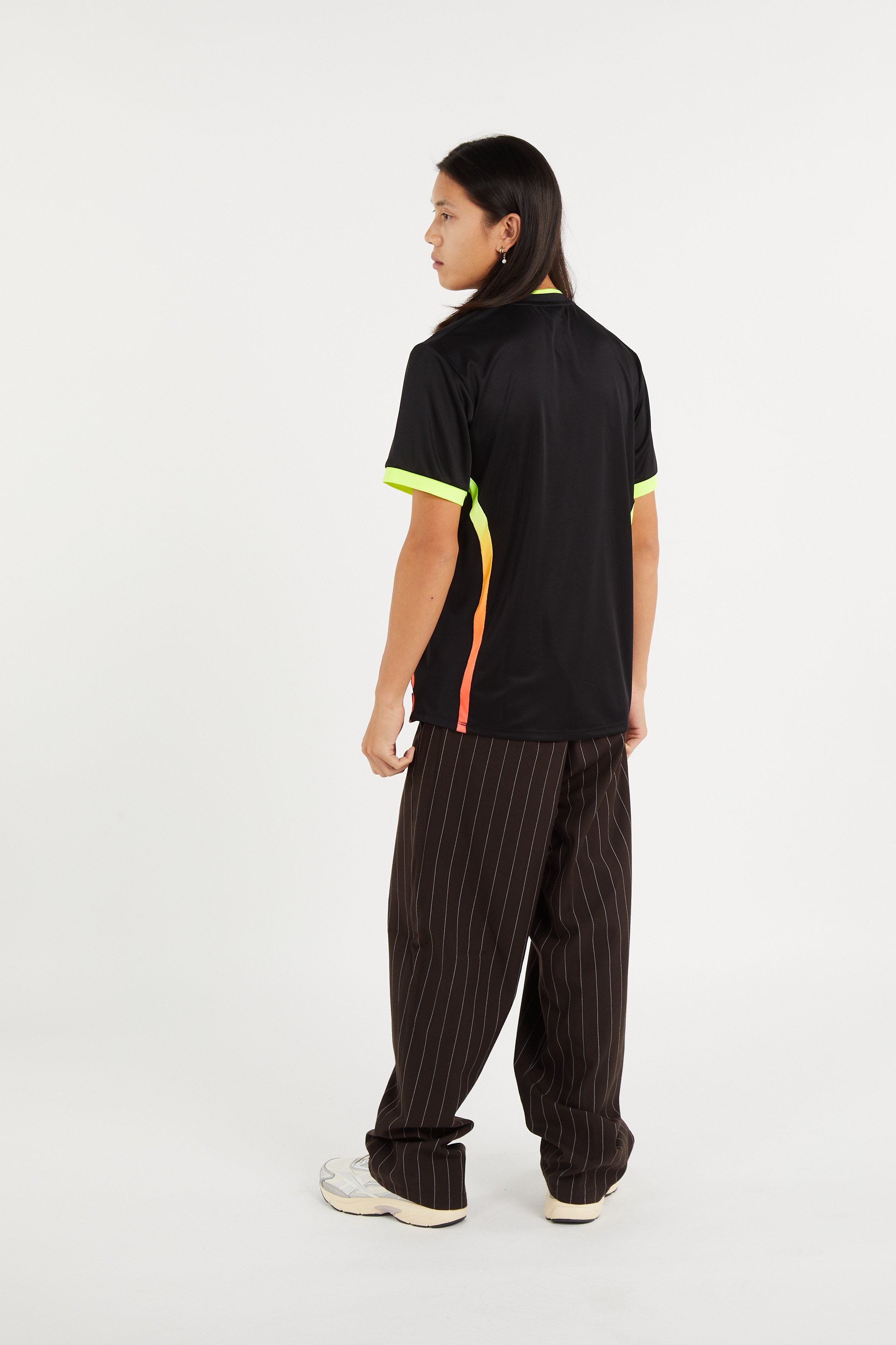 Regular-fit round-neck cotton T-shirt | Black REEBOK Men