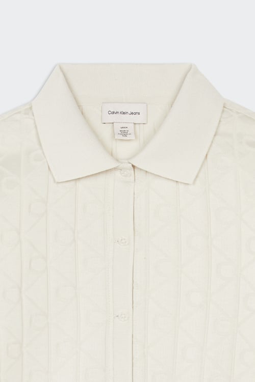 CALVIN KLEIN Polo Blanc