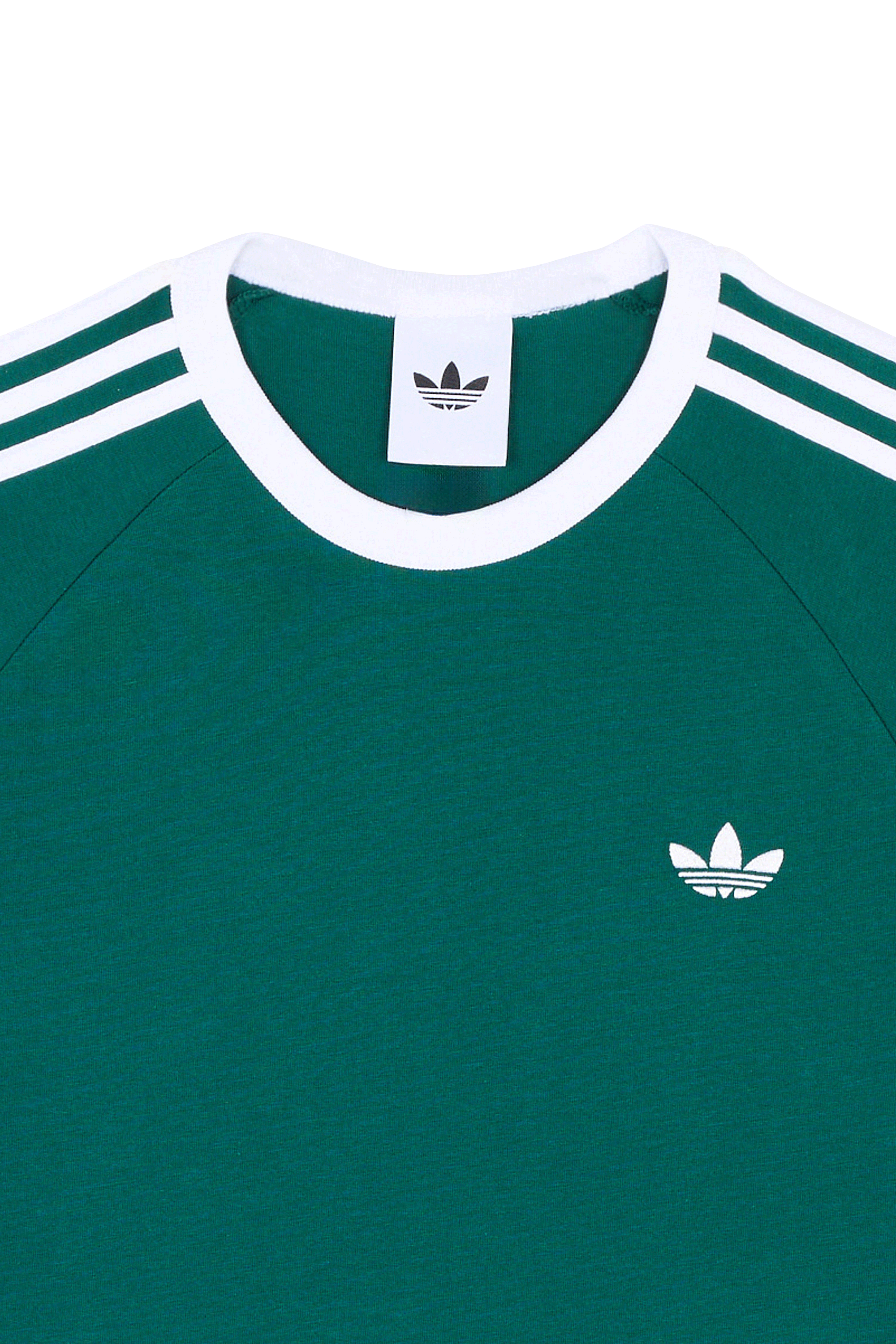 Regular-fit round-neck cotton T-shirt Green