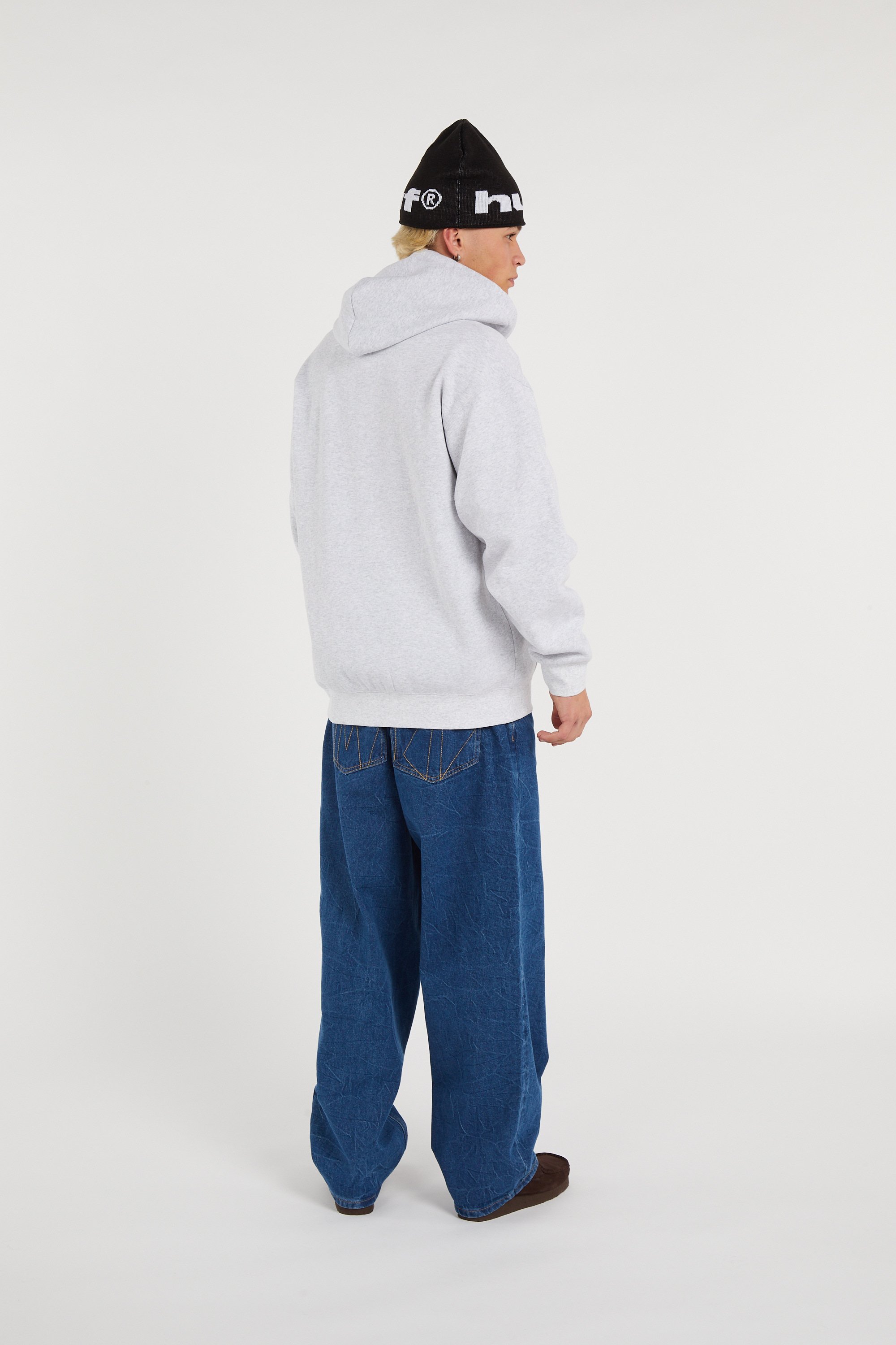 Tommy badge sweatshirt | Grey HUF Men
