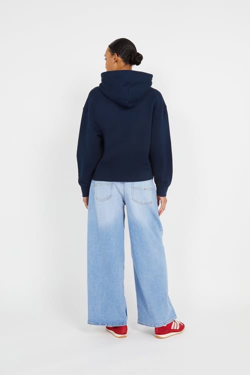 TOMMY JEANS Hoodie Bleu