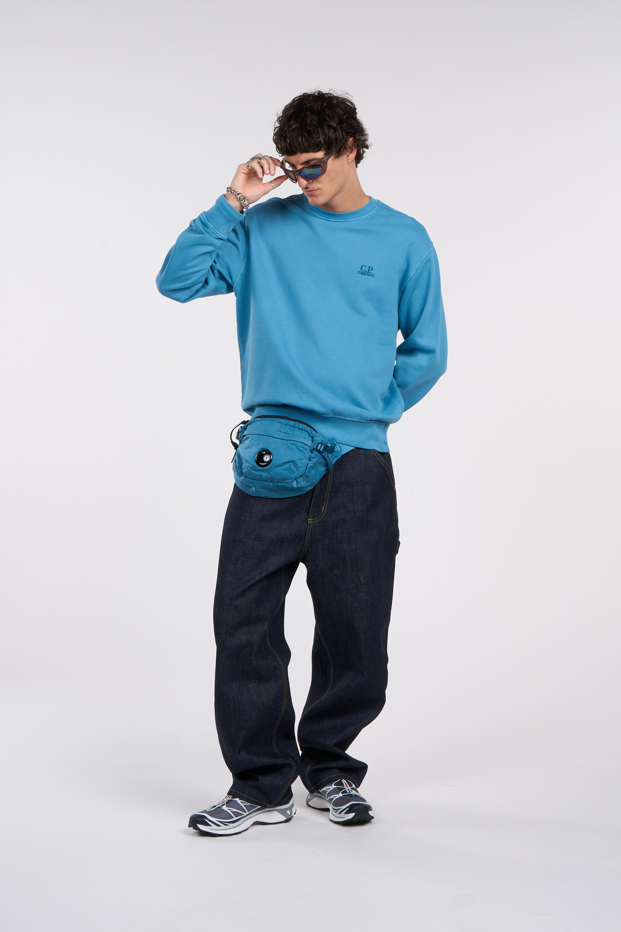 Sac bandoulière Bleu