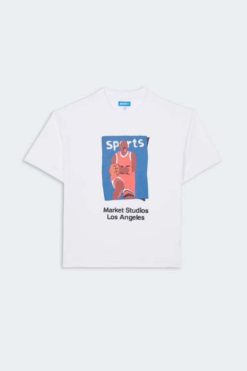 MARKET T-shirt Blanc