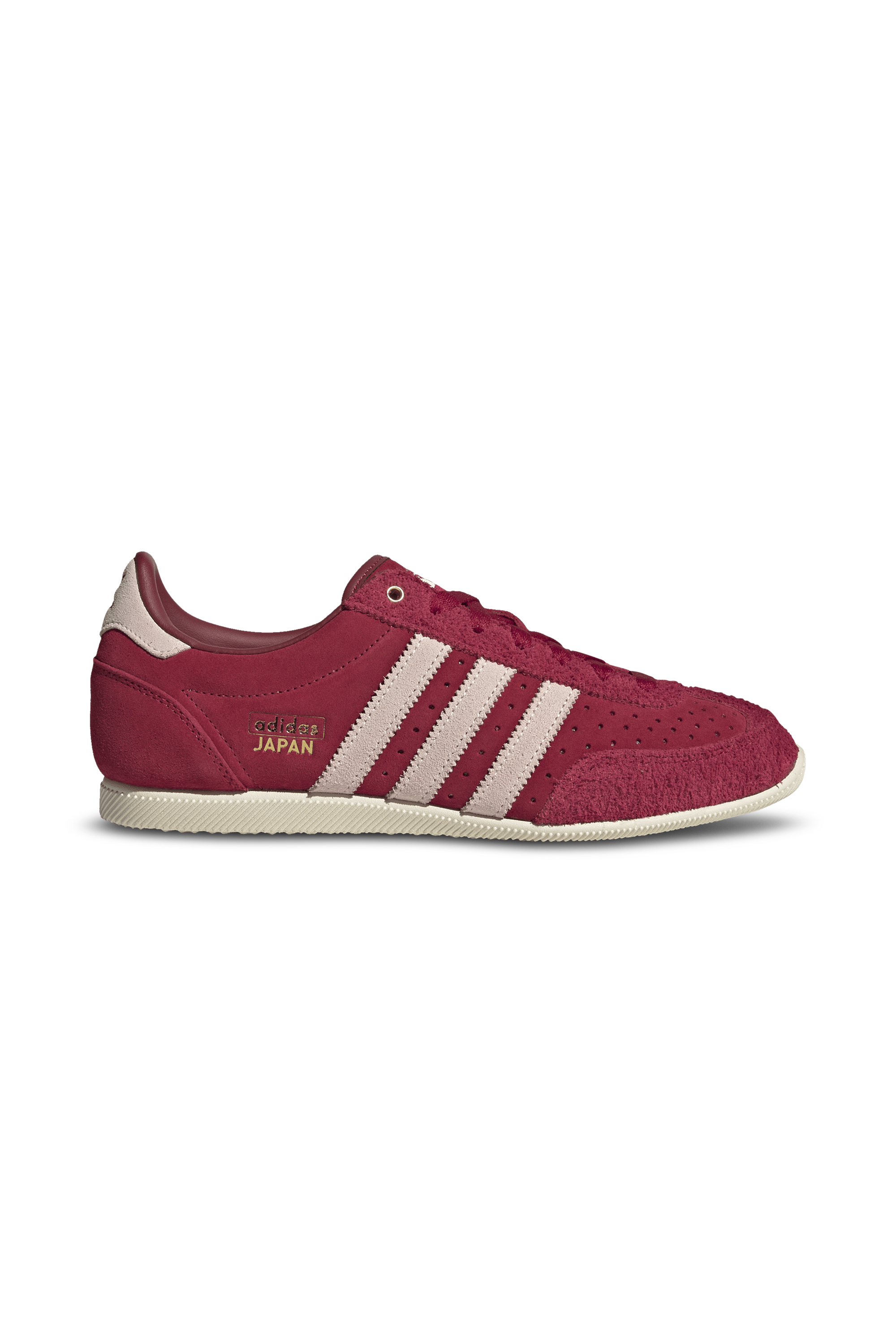 Baskets basses en cuir ADIDAS Bordeaux