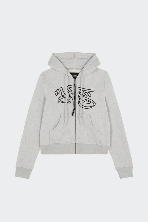 Alis - Hoodie - Taille M Gris homme