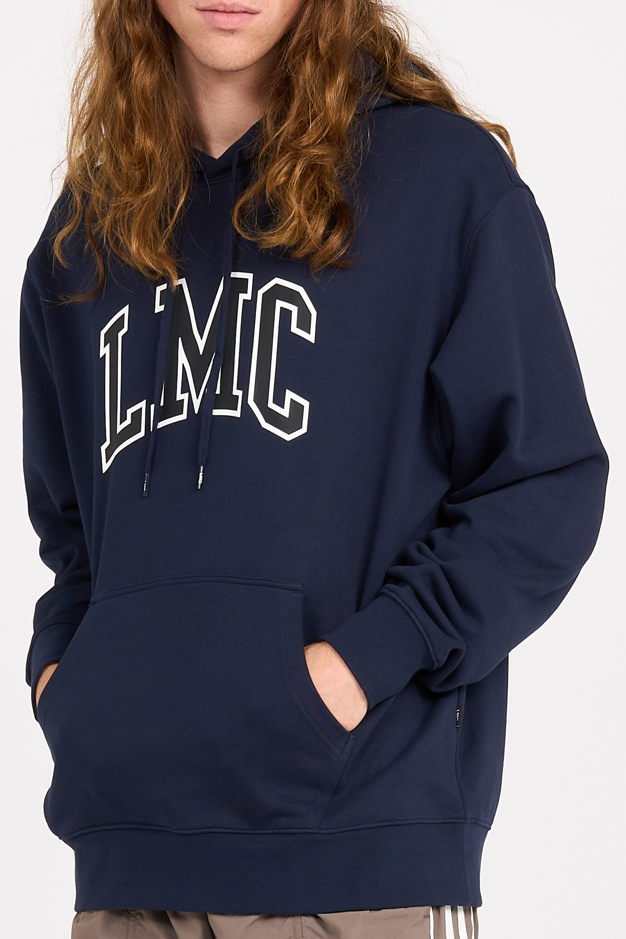 Hoodie | Blue LOST MANAGEMENT CITIES Men