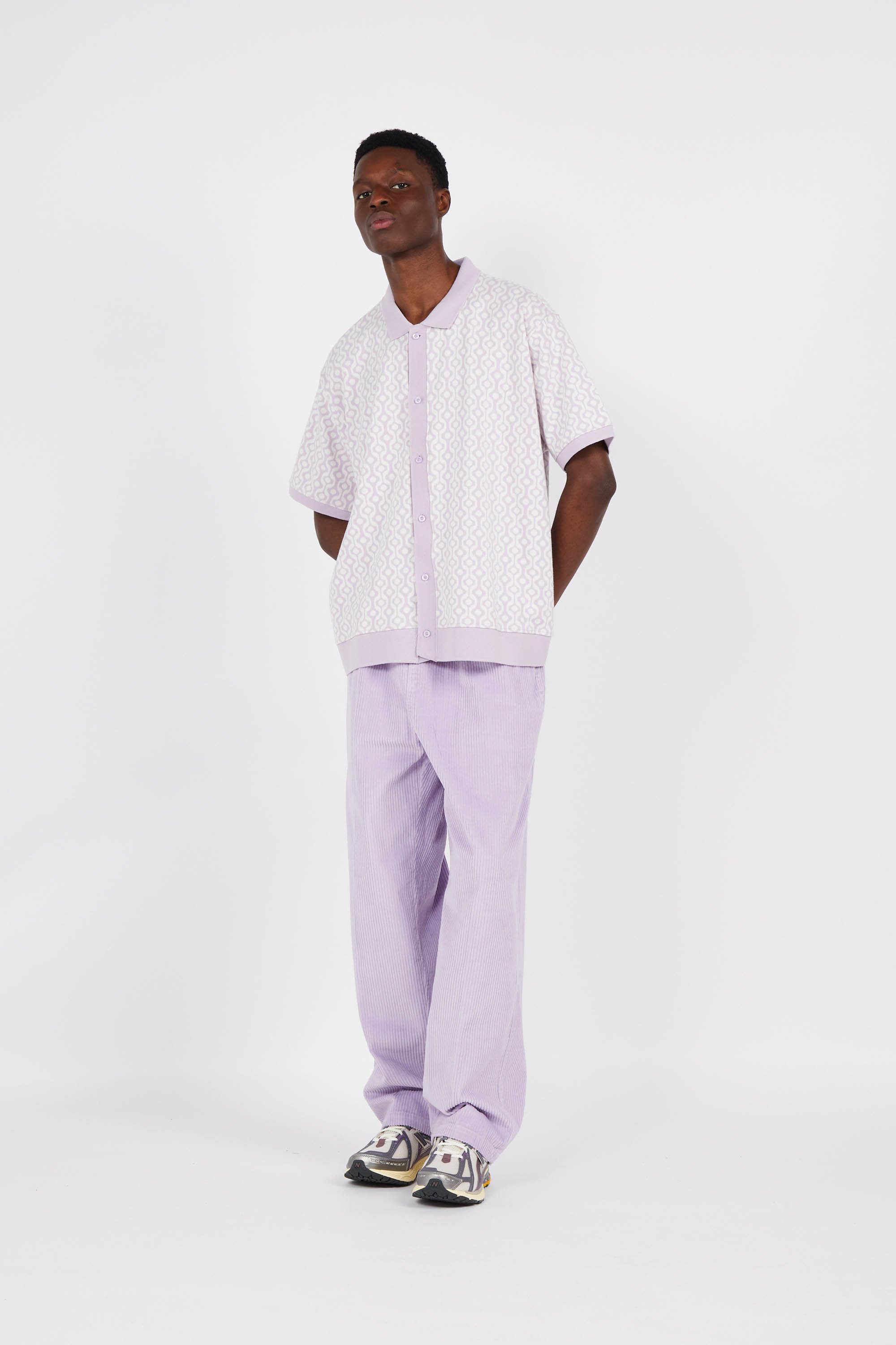 Trousers OBEY Purple
