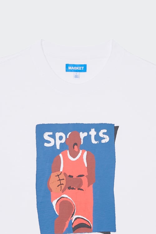 MARKET T-shirt Blanc