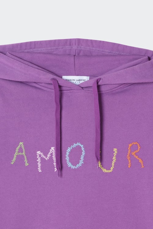 MAISON LABICHE Hoodie Violet
