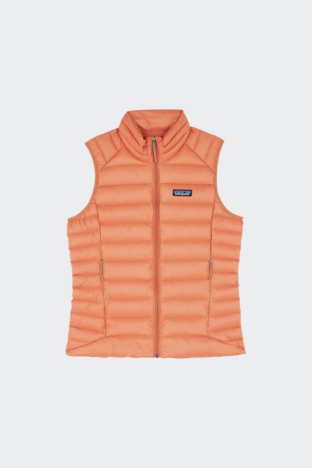 Doudoune Sans Manches Orange Patagonia Femme Citadium