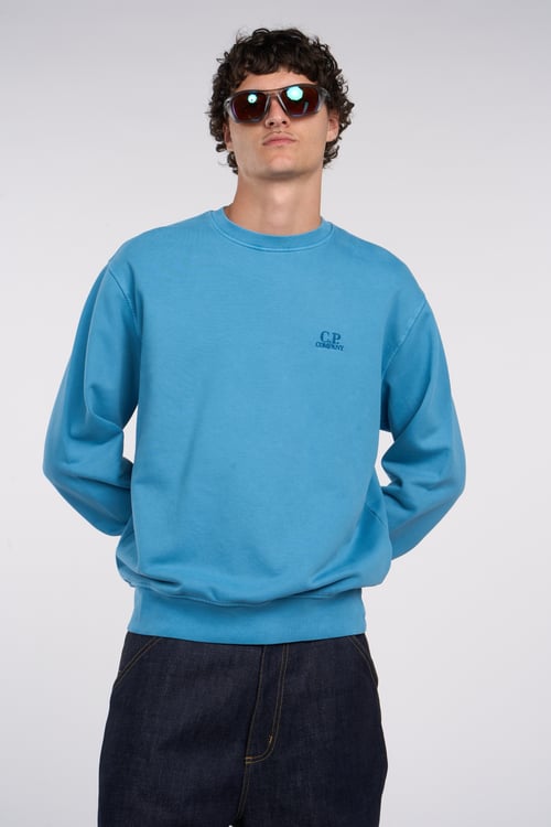 C.P. COMPANY Sweatshirt Bleu
