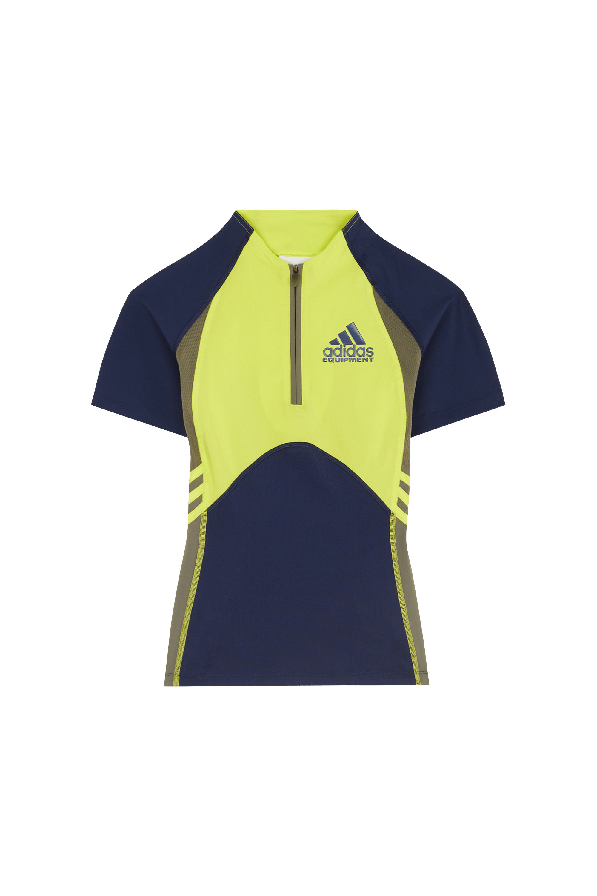 Regular-fit round-neck cotton T-shirt ADIDAS Blue