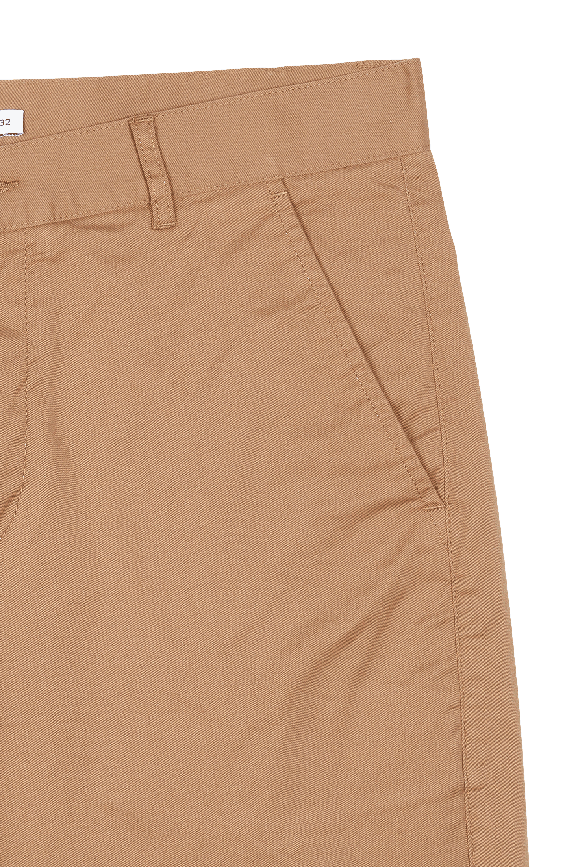 Short chino en coton Beige